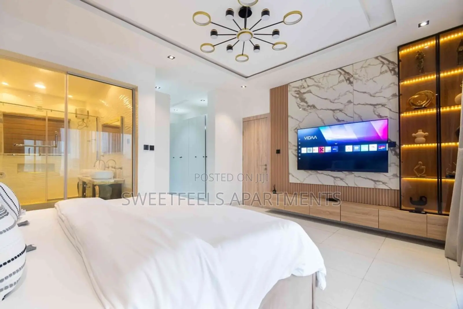 Beautiful 2 Bedroom Apartment With a Rooftop Pool in Lekki Phase 1