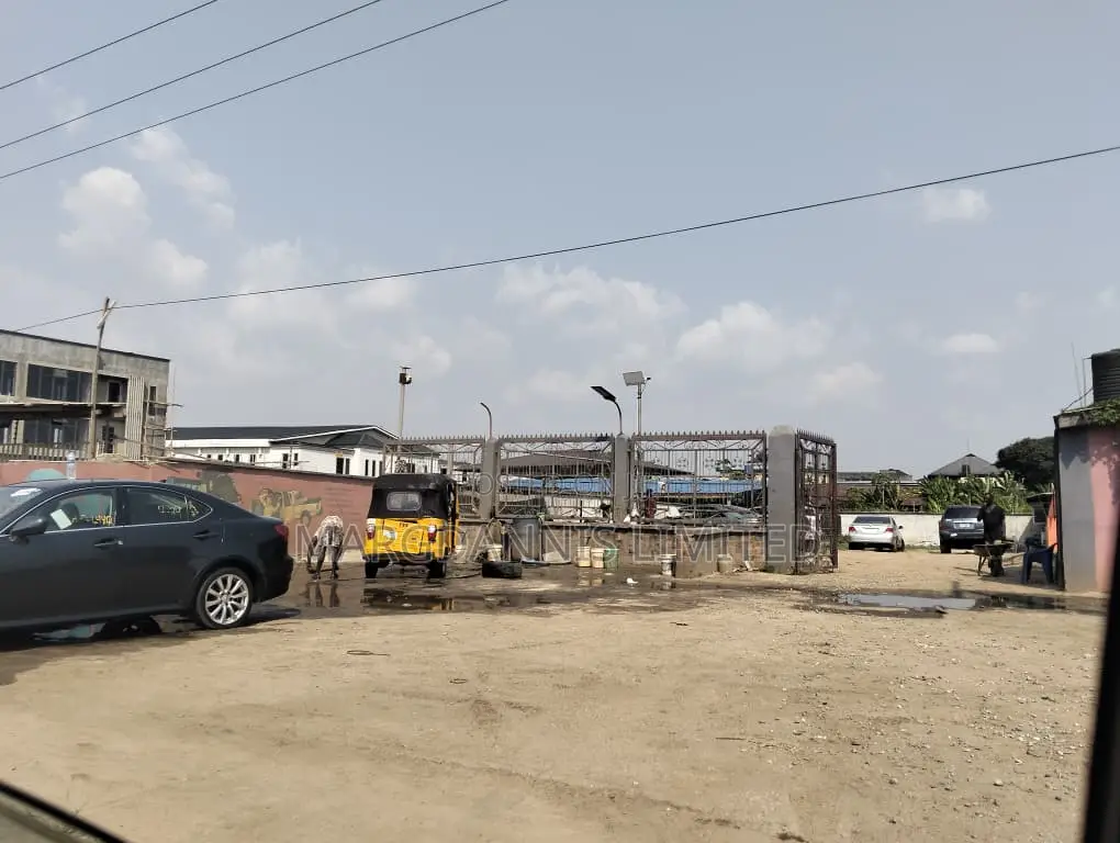 For Sale, Two Plots of Land, Fenced Gated Along Ogolonto Rd, Ikorodu in Ebute