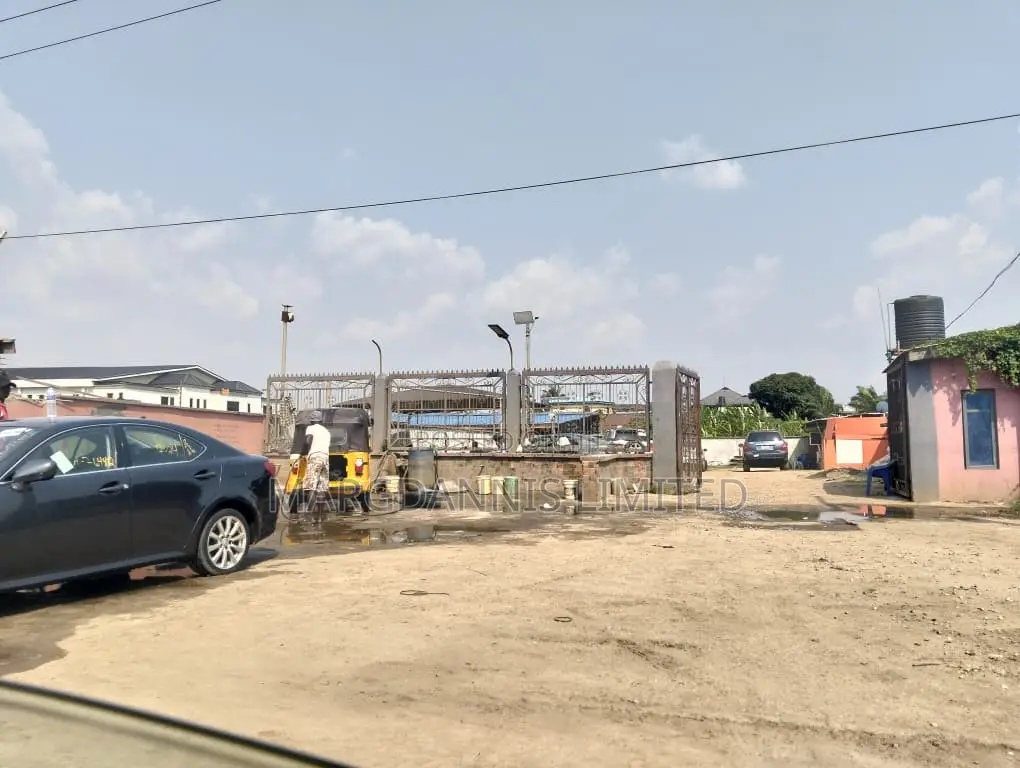 For Sale, Two Plots of Land, Fenced Gated Along Ogolonto Rd, Ikorodu in Ebute