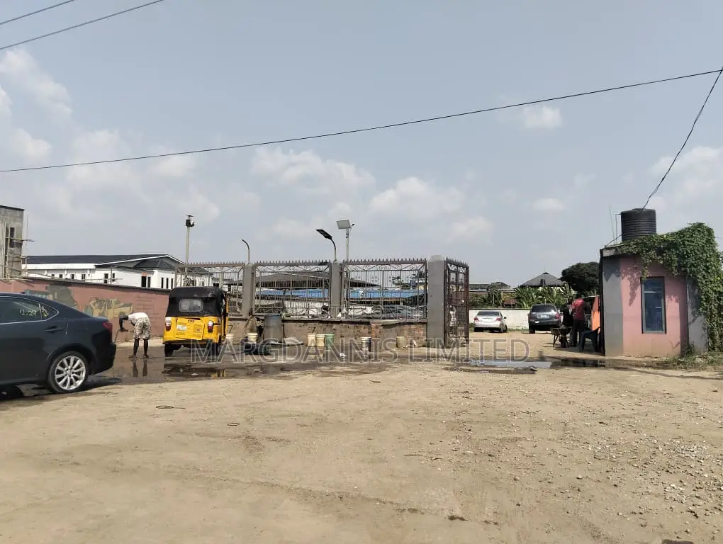 For Sale, Two Plots of Land, Fenced Gated Along Ogolonto Rd, Ikorodu in Ebute