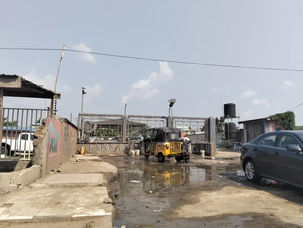 For Sale, a Plot of Fenced Land Along Ebute Ogolonto Road, Ikorodu in Ebute
