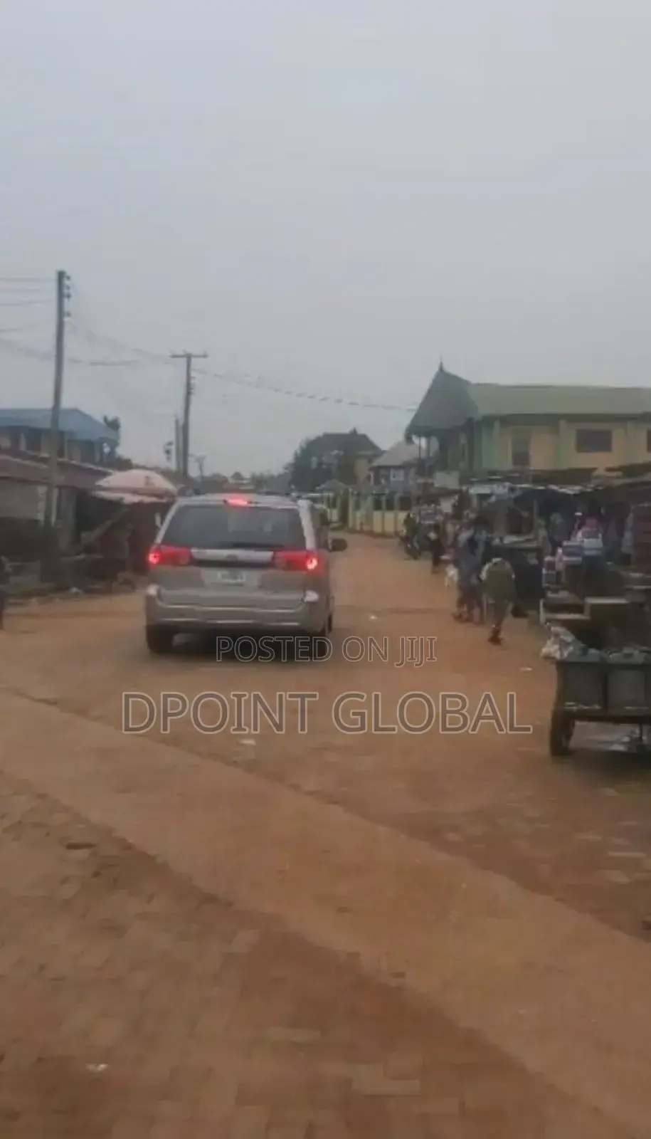 A Full Plot of Land on an Interlocked Road in Ipaja