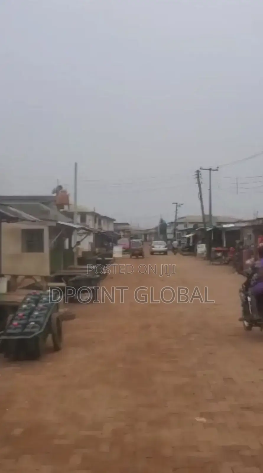 A Full Plot of Land on an Interlocked Road in Ipaja