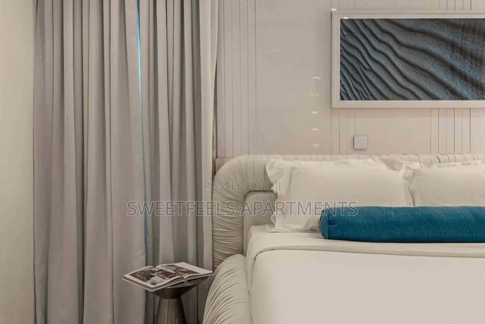 Luxurious All White 2-Bedroom Apartment in Ikate