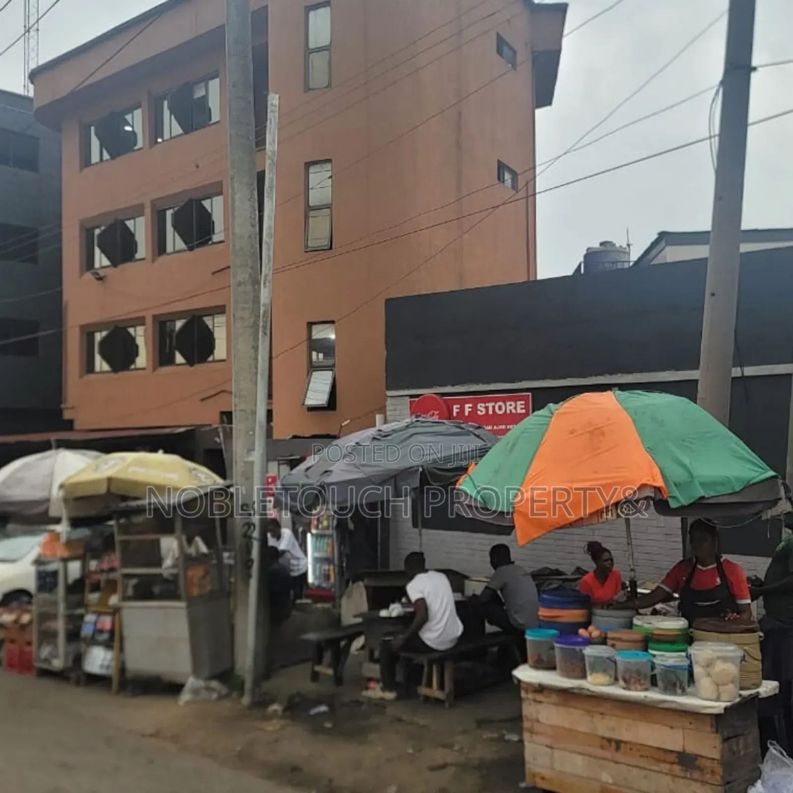 3 Floor Office Complex Along International Airport Road Ajao Estate in Airport Road / Oshodi