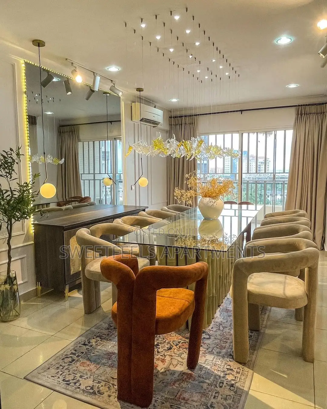 Luxurious 3-Bedroom Apartment With Stunning City Views. in Old Ikoyi