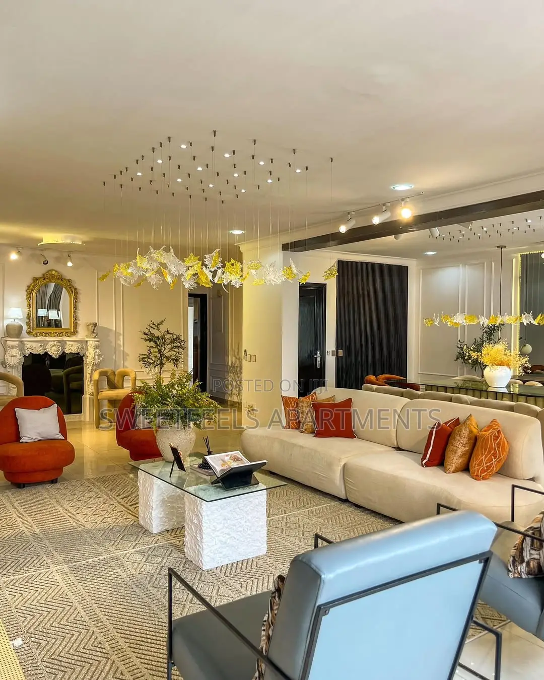 Luxurious 3-Bedroom Apartment With Stunning City Views. in Old Ikoyi