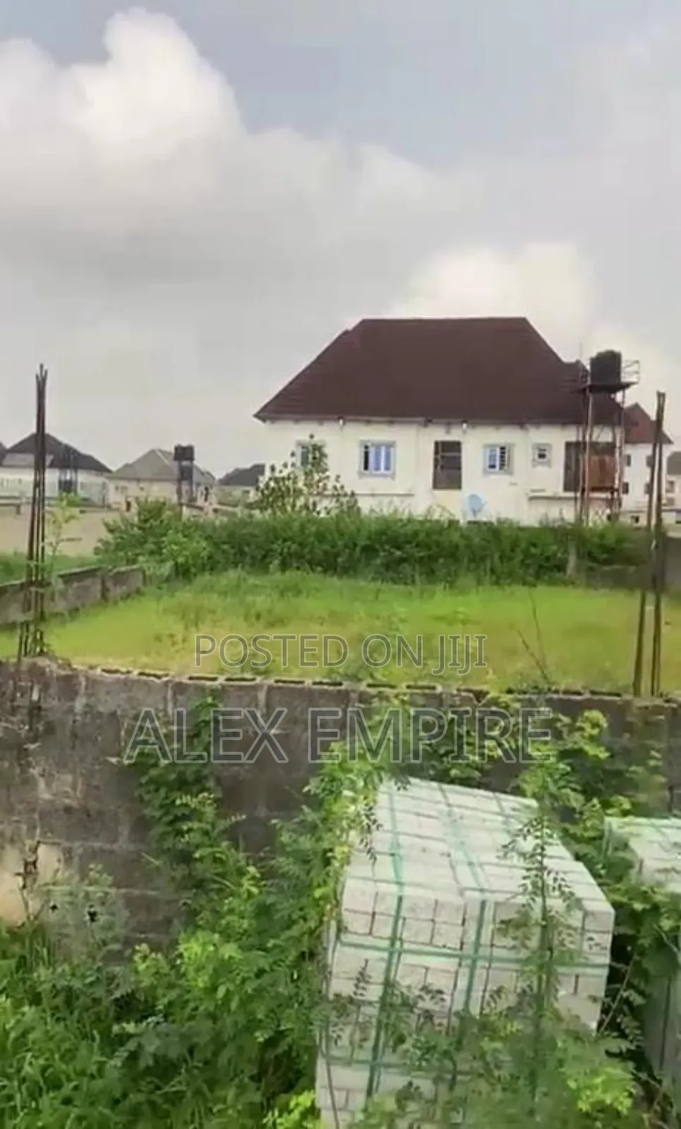 Half Plot of Land for Sale in Ago in Ago Palace