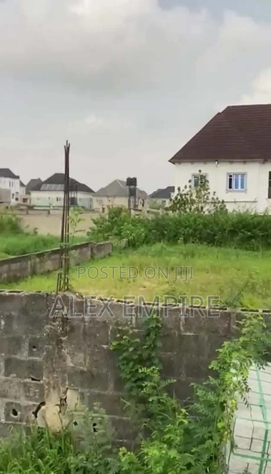 Half Plot of Land for Sale in Ago in Ago Palace