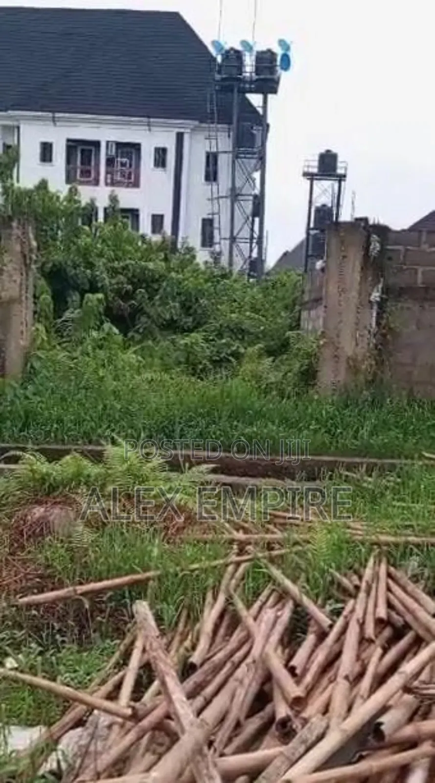 Half Plot of Land in Ago in Ago Palace