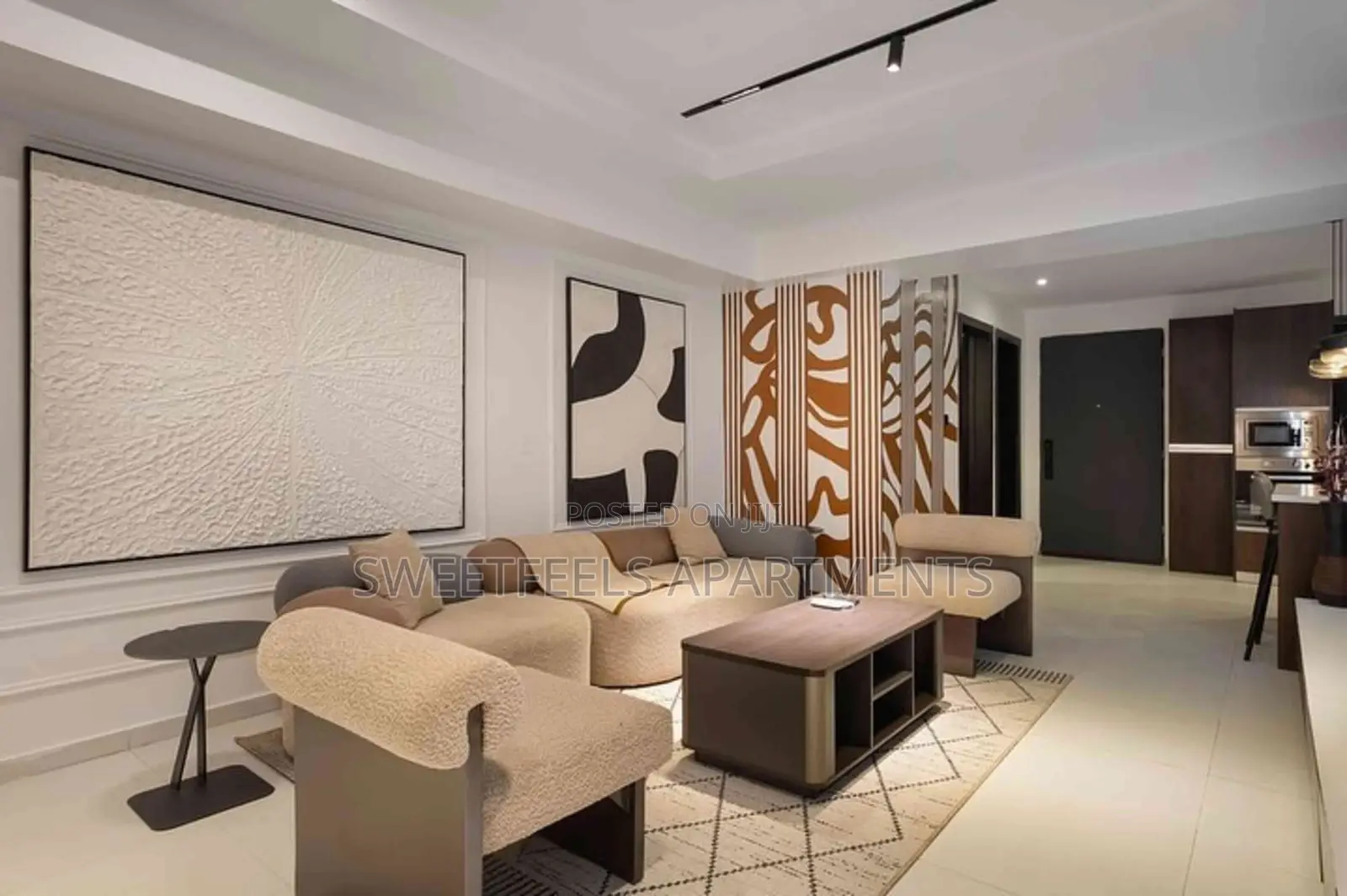 The Grey Luxurious Two Bedroom Apartment in Ikate