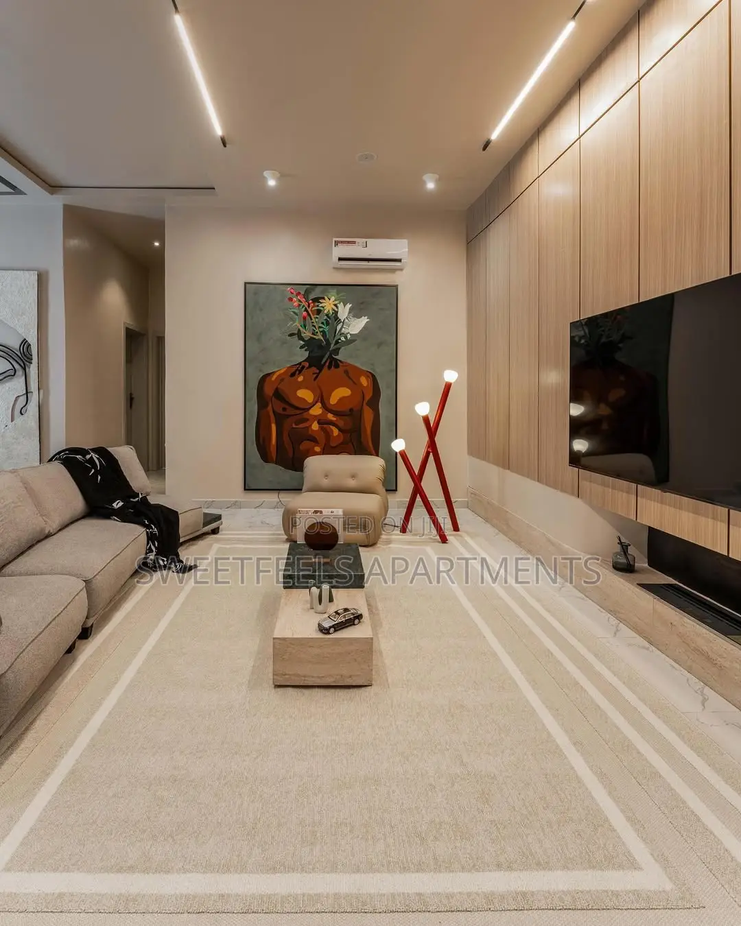 Luxury 2 Bedroom Apartment With Swimming Pool, Elevator and Ps5 in Ikate
