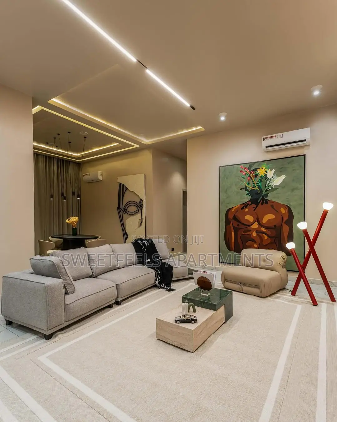 Luxury 2 Bedroom Apartment With Swimming Pool, Elevator and Ps5 in Ikate