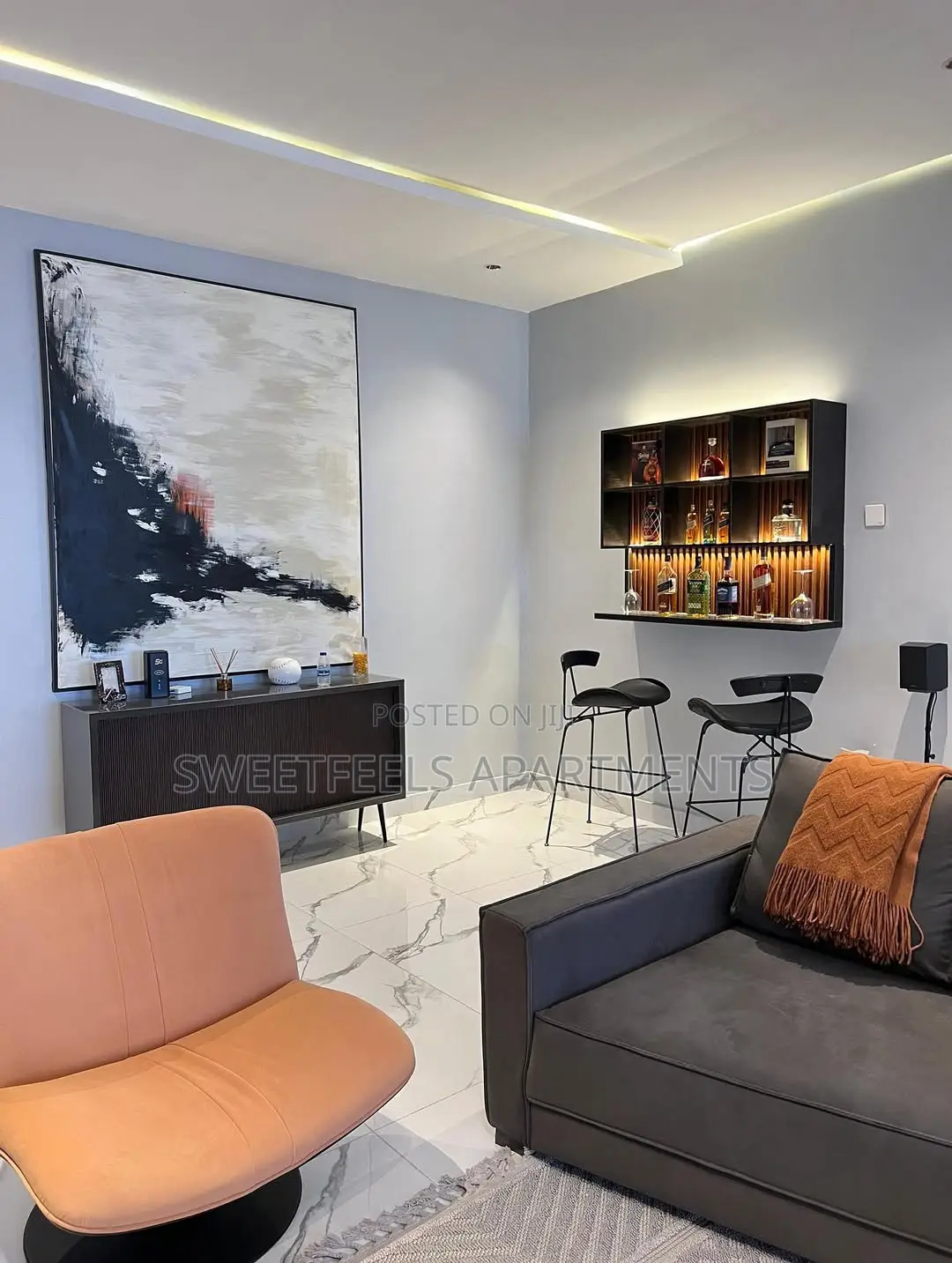 Luxurious Two Bedroom High Rise Apartment in Victoria Island Extension