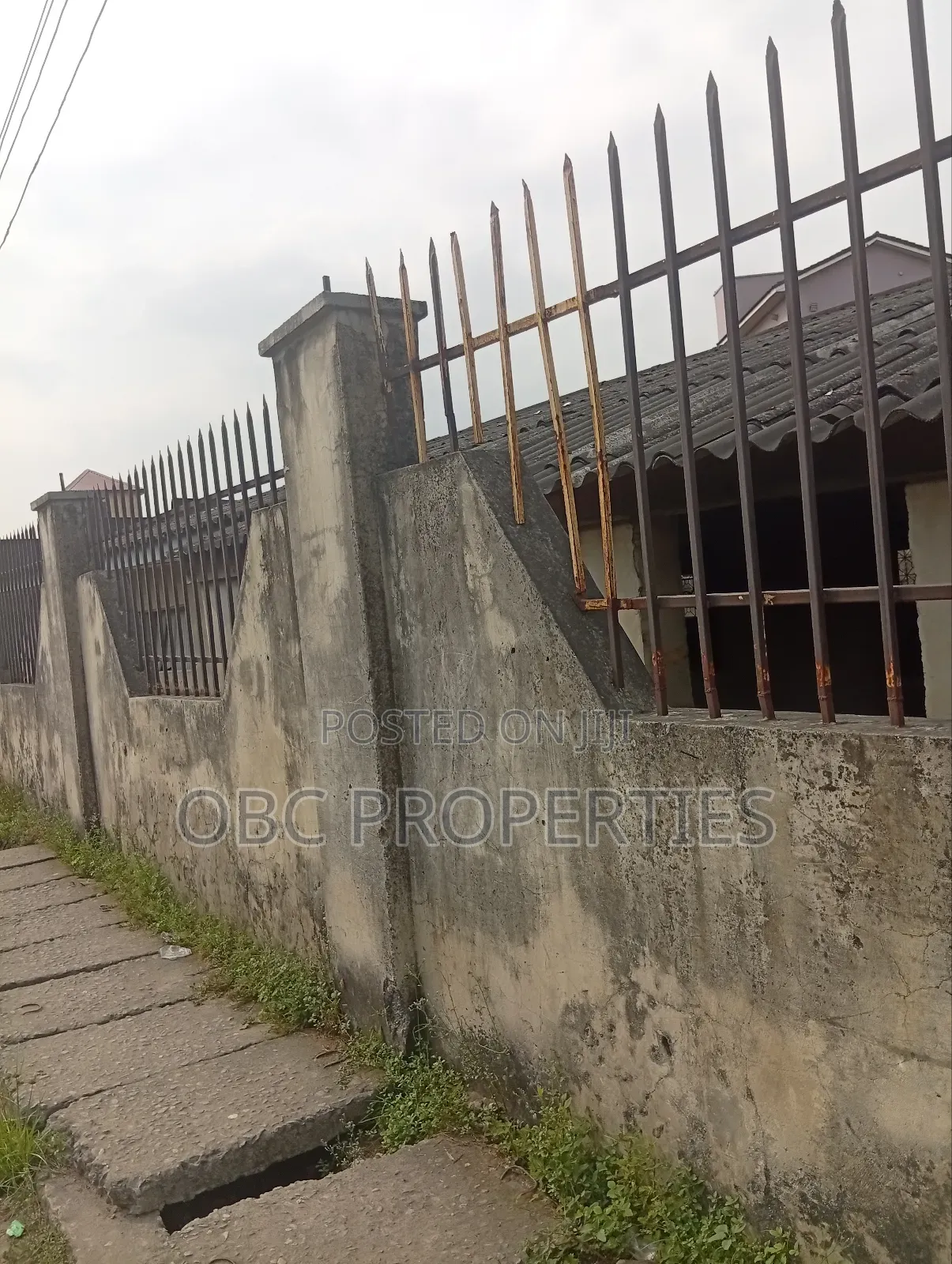 923 SQM Land Fenced With Gate in Adekunle