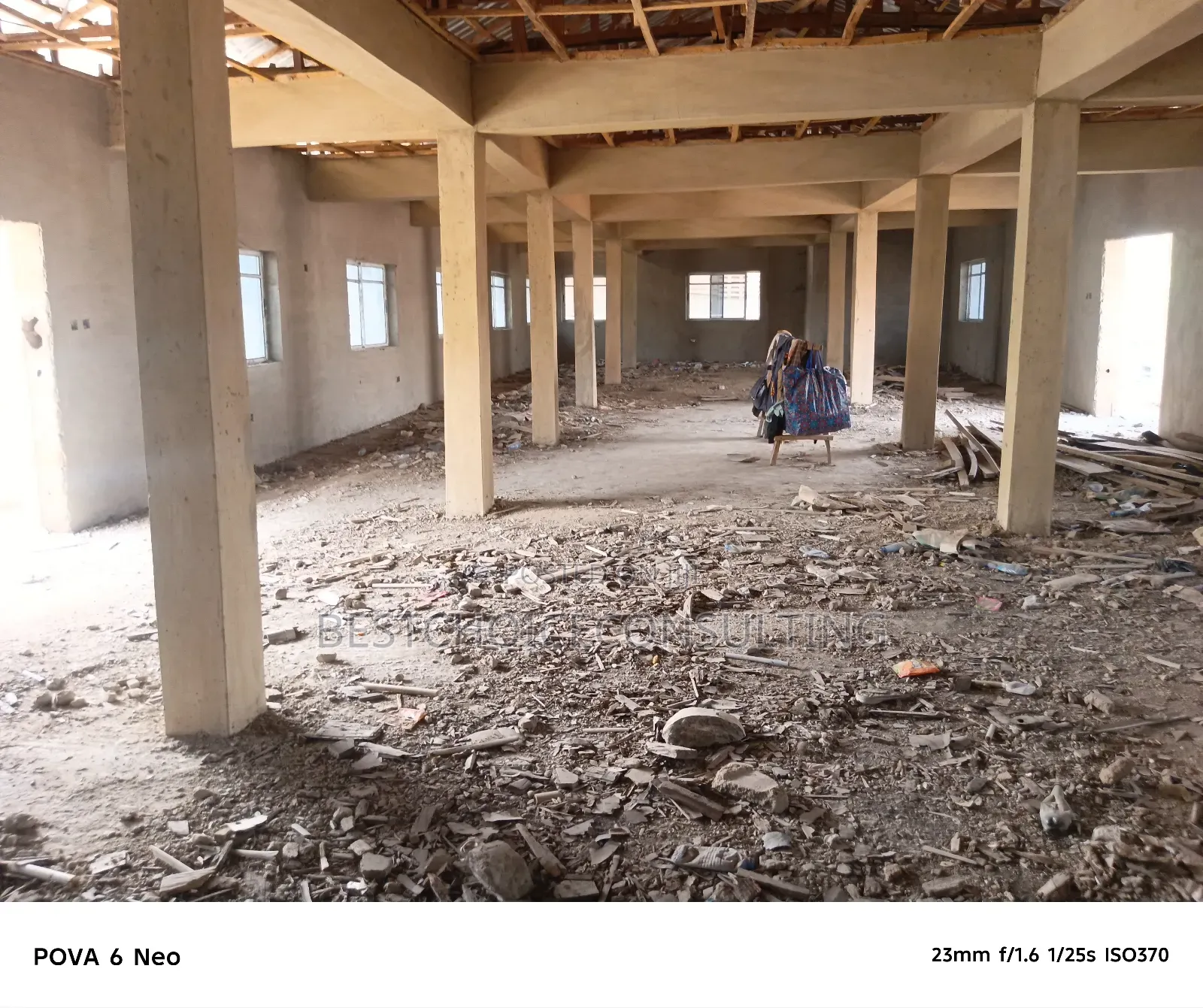 A Spacious Opened Commercial Space in Ibadan