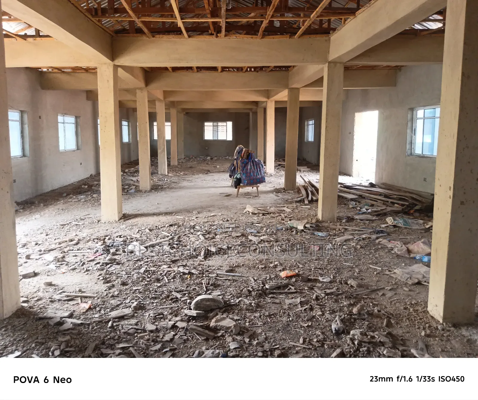 A Spacious Opened Commercial Space in Ibadan