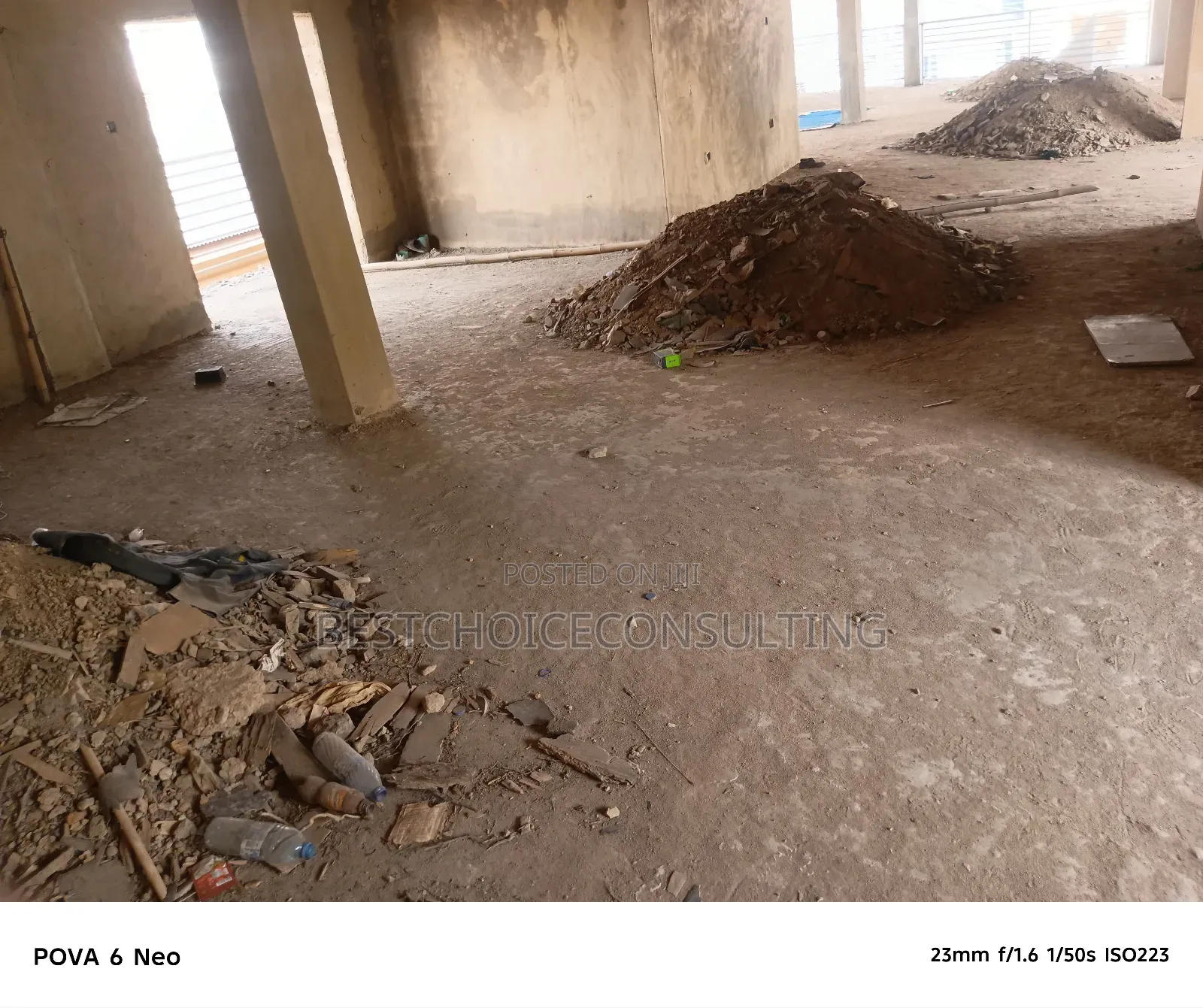 A Spacious Opened Commercial Space in Ibadan