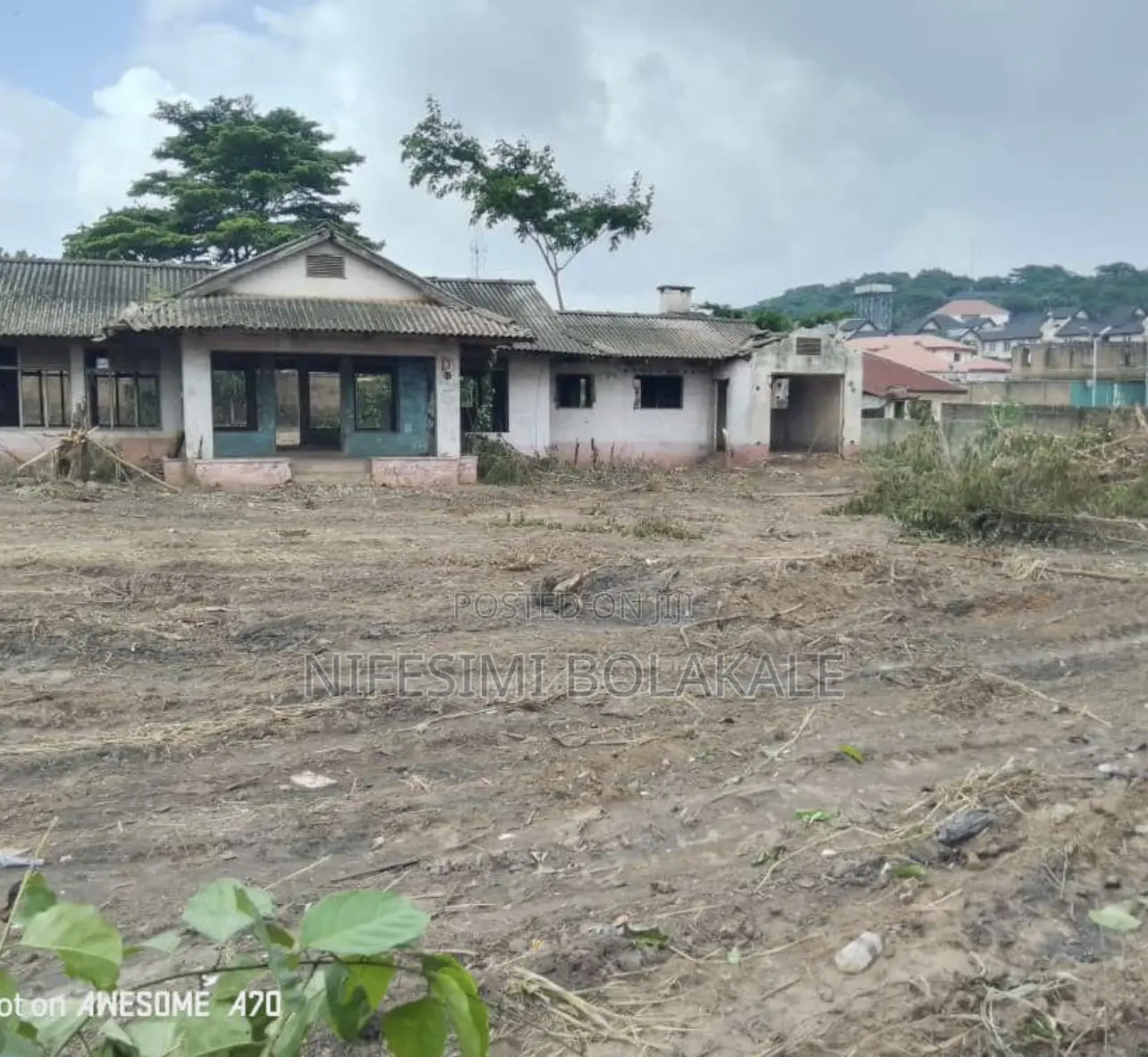2,400 SQM Parcel of Land Located Along the Main Road at Agodi Gra, Ib in Agodi