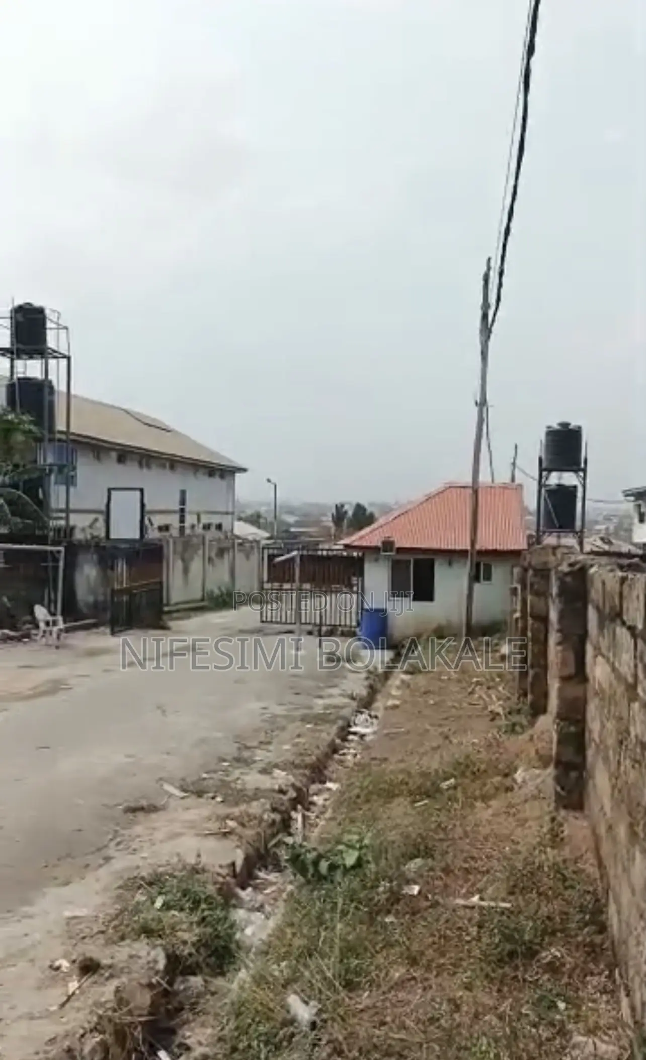 1,200 SQMT of Land Corner Piece Fence Gated at Agoro Oluyole Estate, in Oluyole Estate