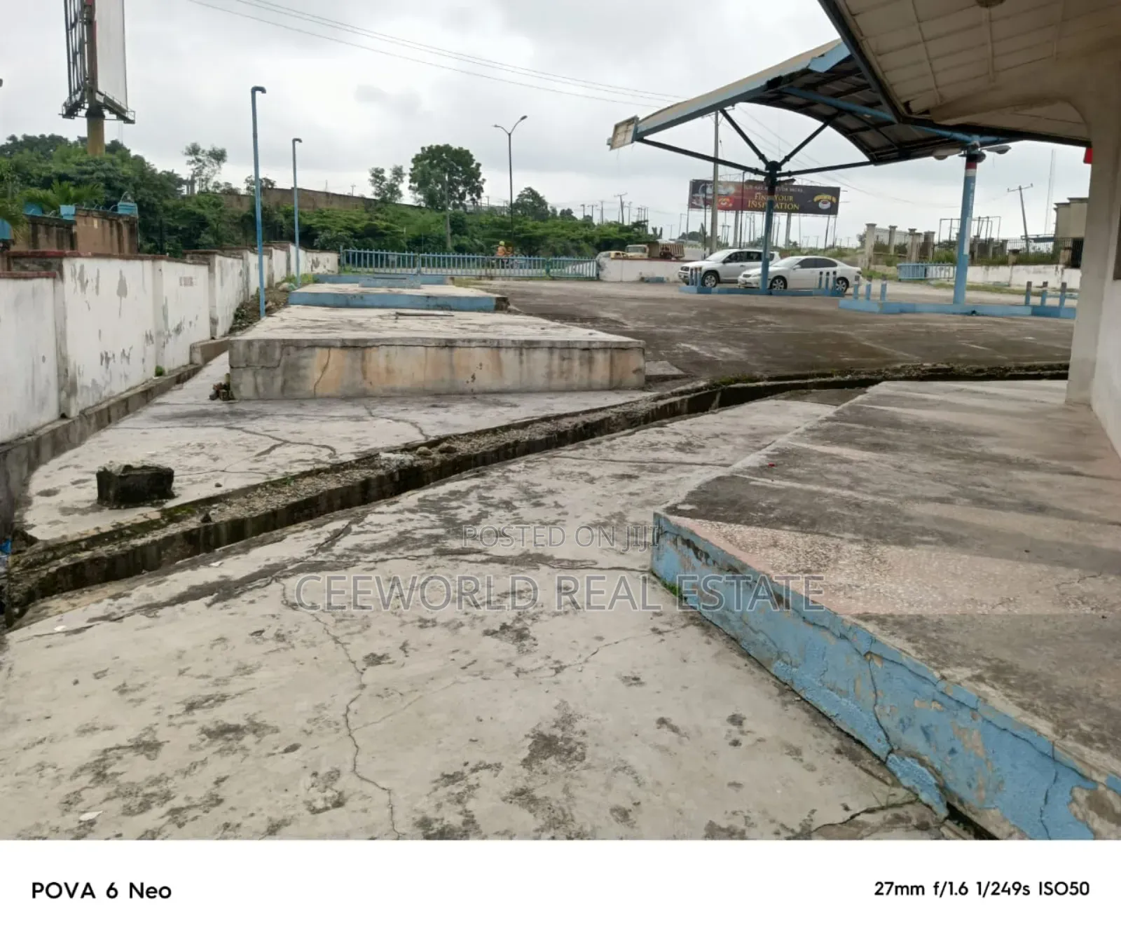A Filling Station on 4 Plots, at Challenge Ibadan in CHallenge / Ibadan