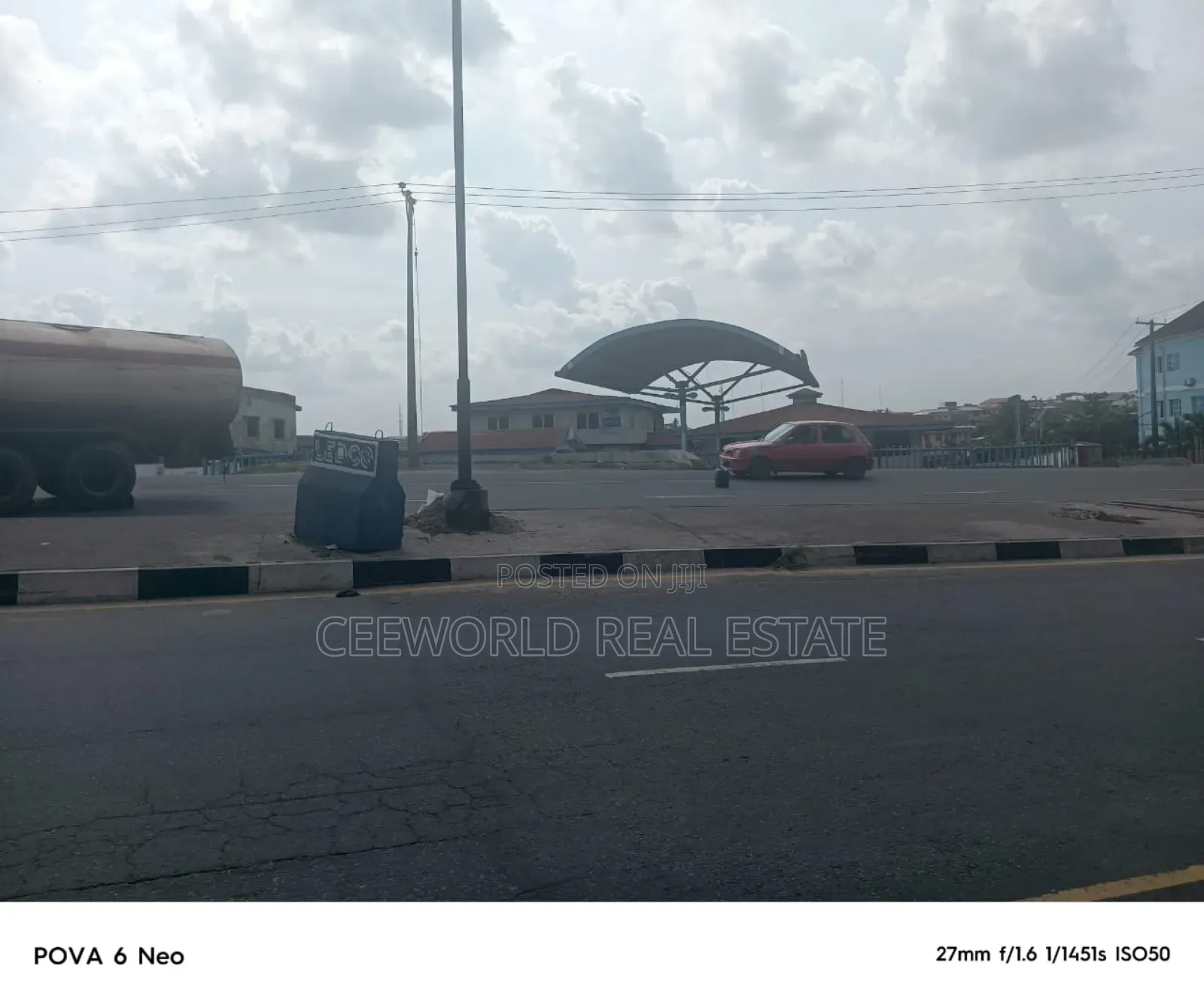 A Filling Station on 4 Plots, at Challenge Ibadan in CHallenge / Ibadan