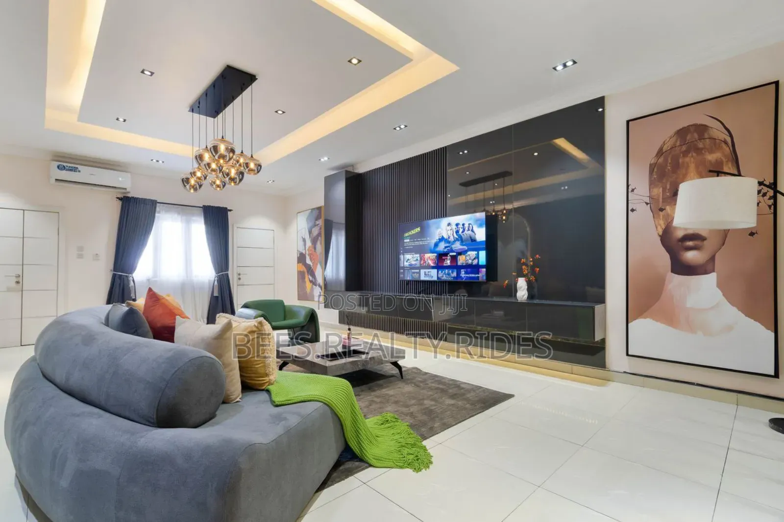 Luxury 3 Bedroom Apartment With a Pool and a Snooker Board in Lekki