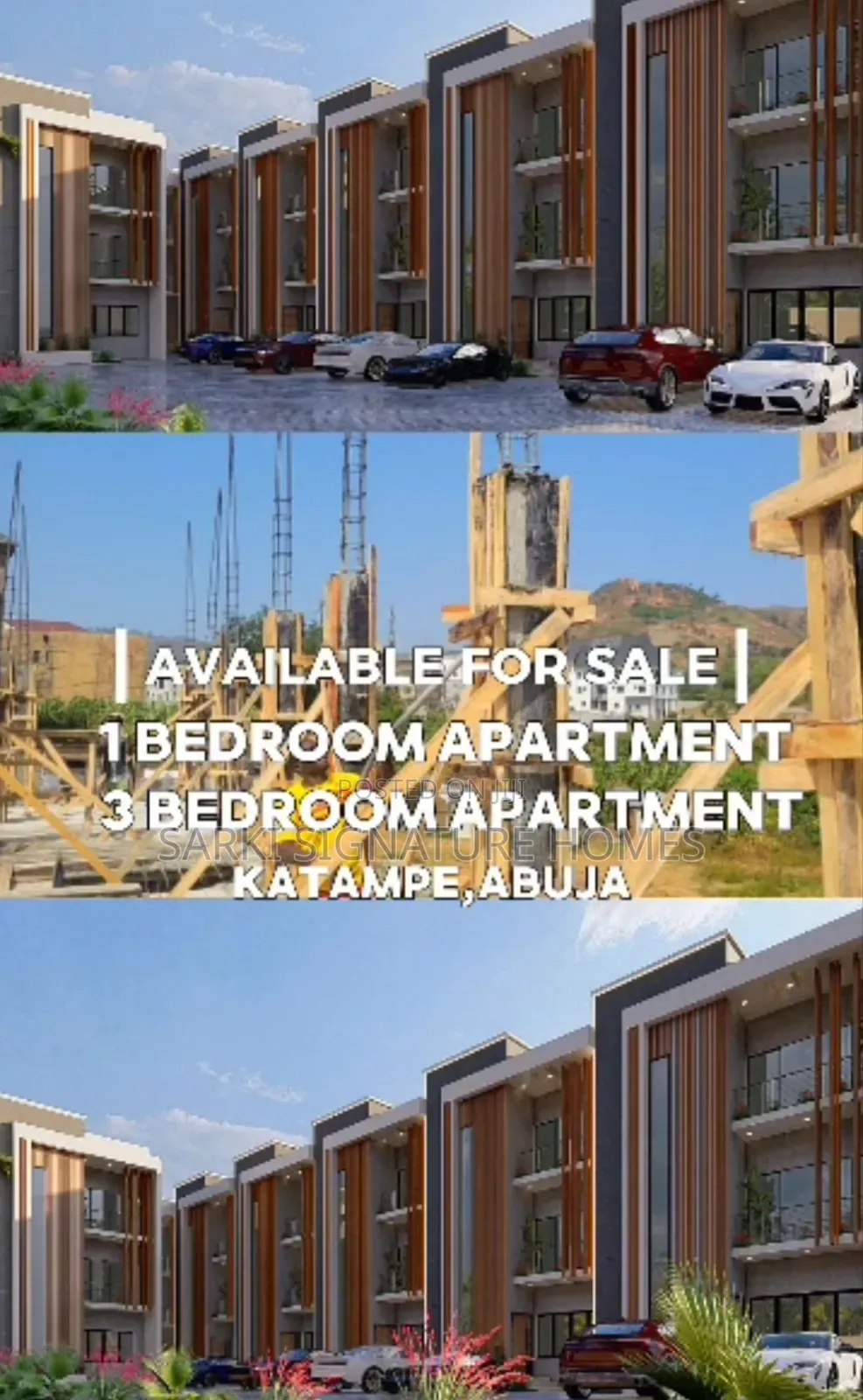 3bdrm Townhouse/Terrace in Leptons, Katampe (Main) for sale in Katampe (Main)