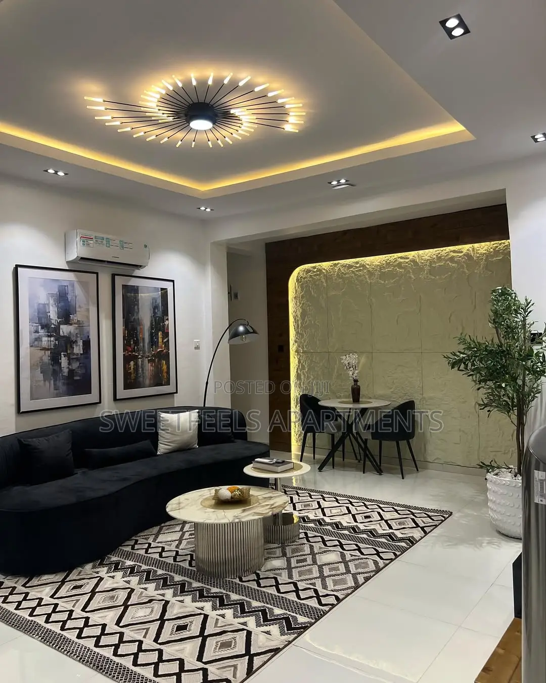 Luxury One Bedroom City View Apartment in Ikoyi S.W