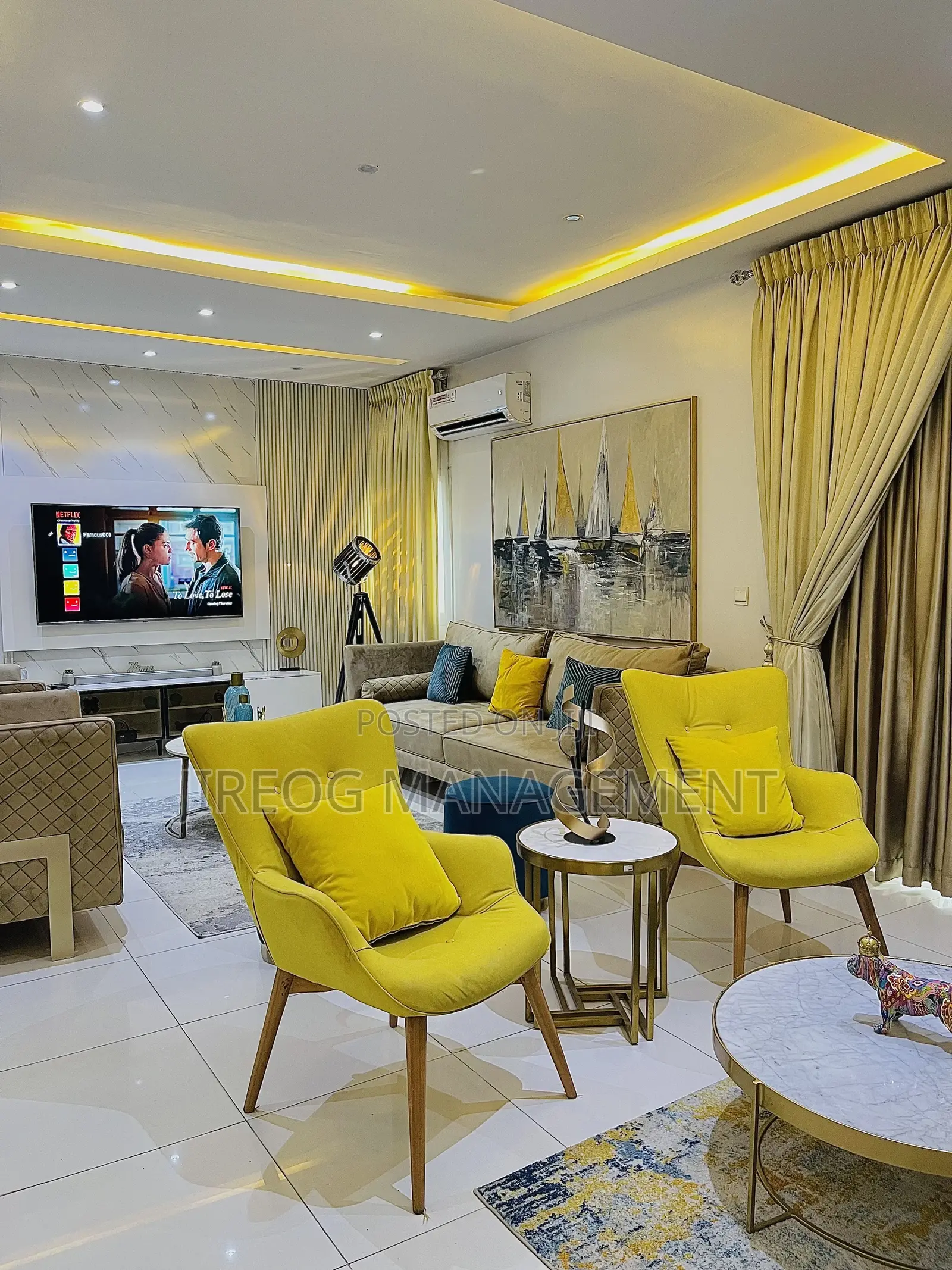 Furnished 3bdrm Duplex in Frisco, Ikate-Elegushi for rent in Ikate-Elegushi
