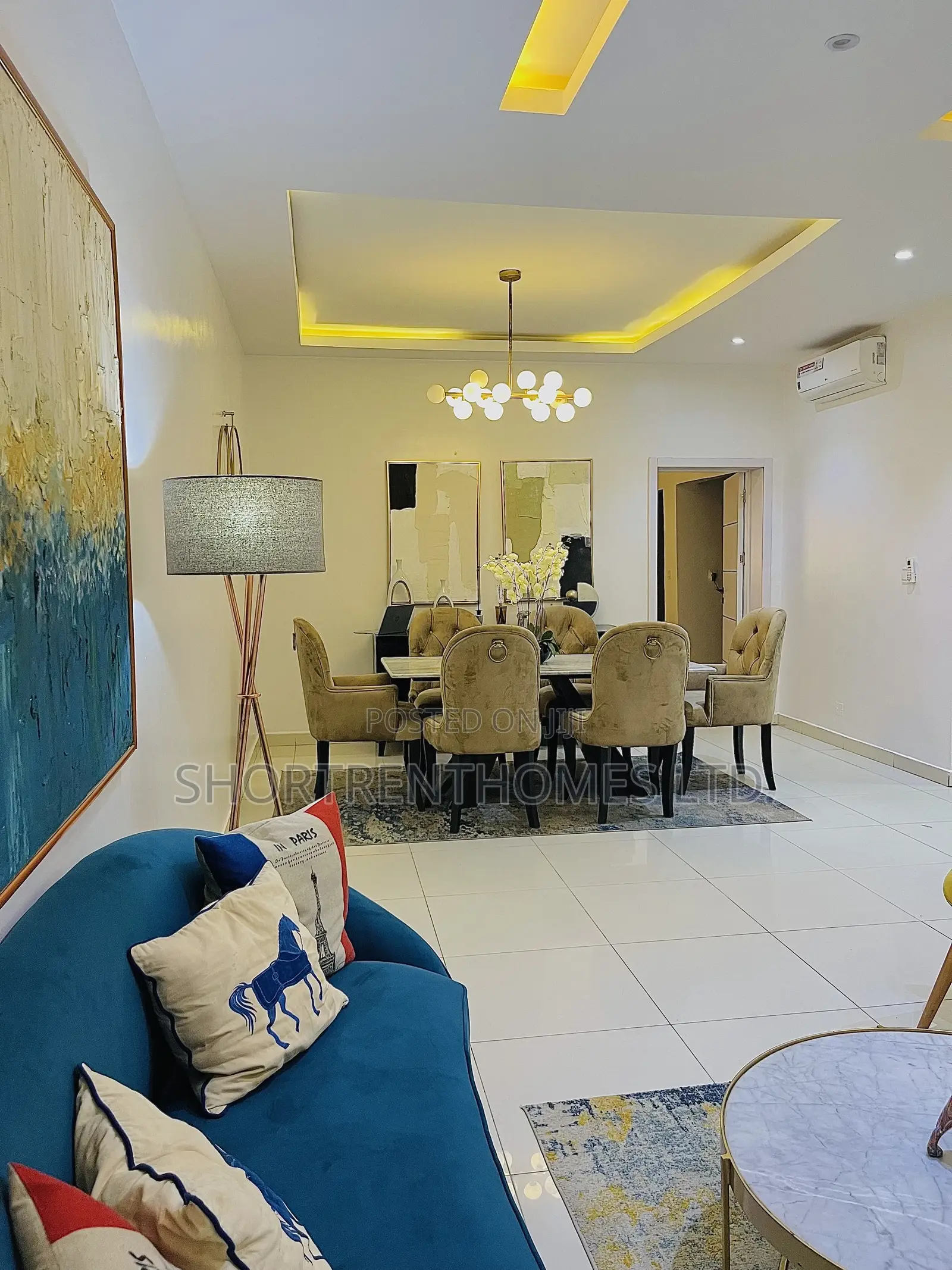 Furnished 3bdrm Duplex in Frisco, Ikate-Elegushi for rent in Ikate-Elegushi