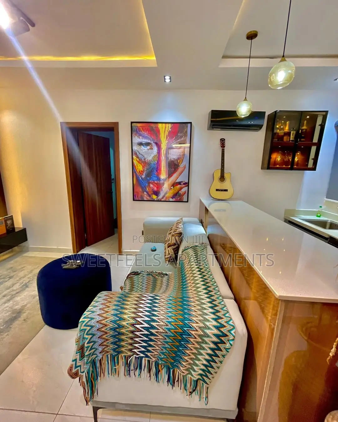 Luxury 1 Bedroom Apartment in Ikate