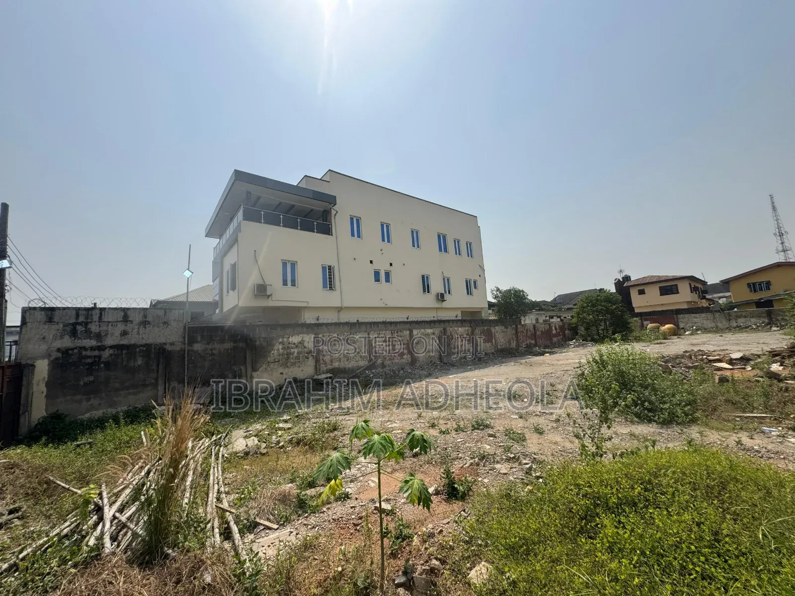 An Empty Land Measuring 1574sqm,In a Secured Close Within the Estate in Omole Phase 1