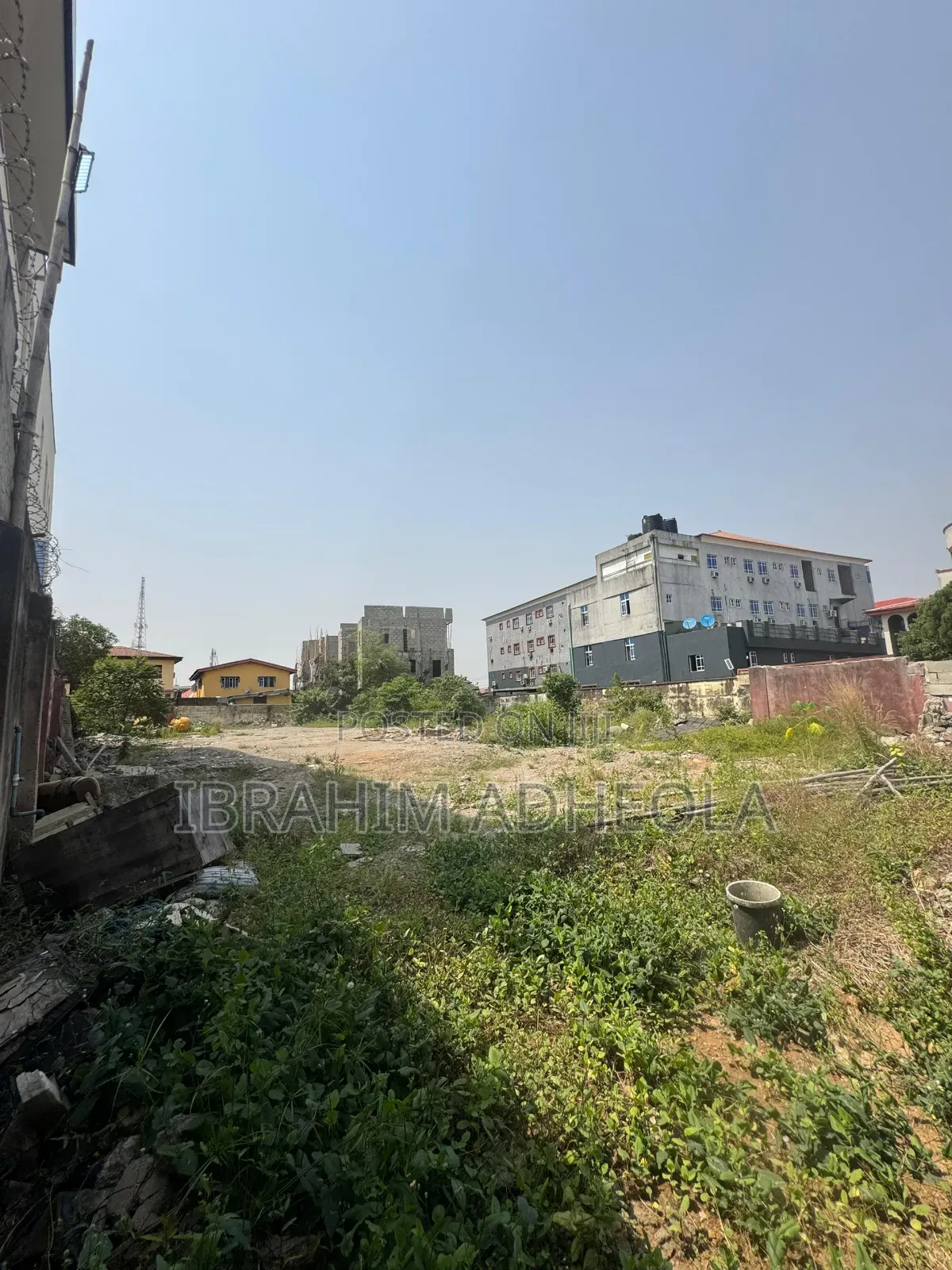 An Empty Land Measuring 1574sqm,In a Secured Close Within the Estate in Omole Phase 1