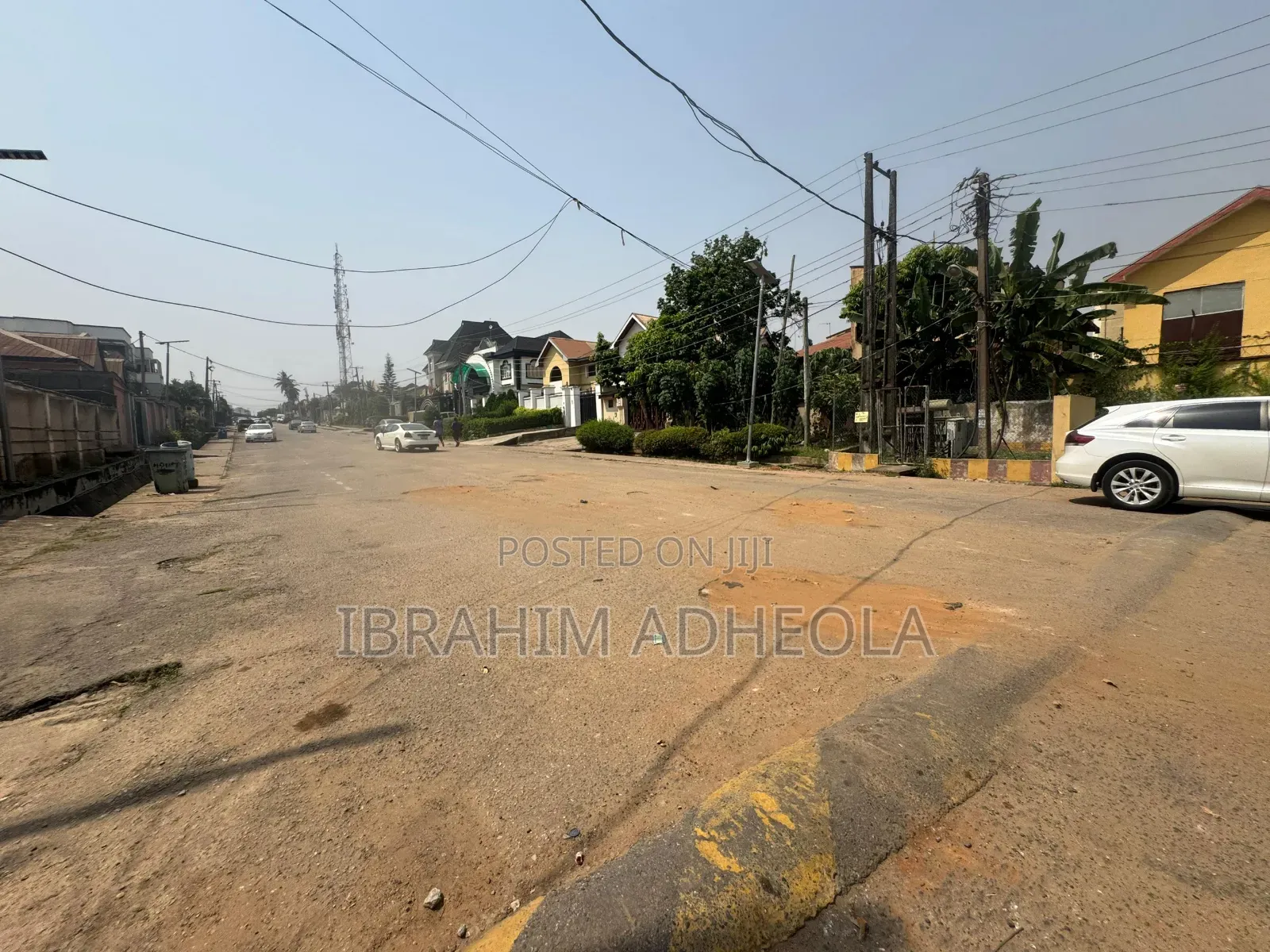 Land Measuring 1150sqm With a Demolishable Structure on It,In a Good in Omole Phase 1