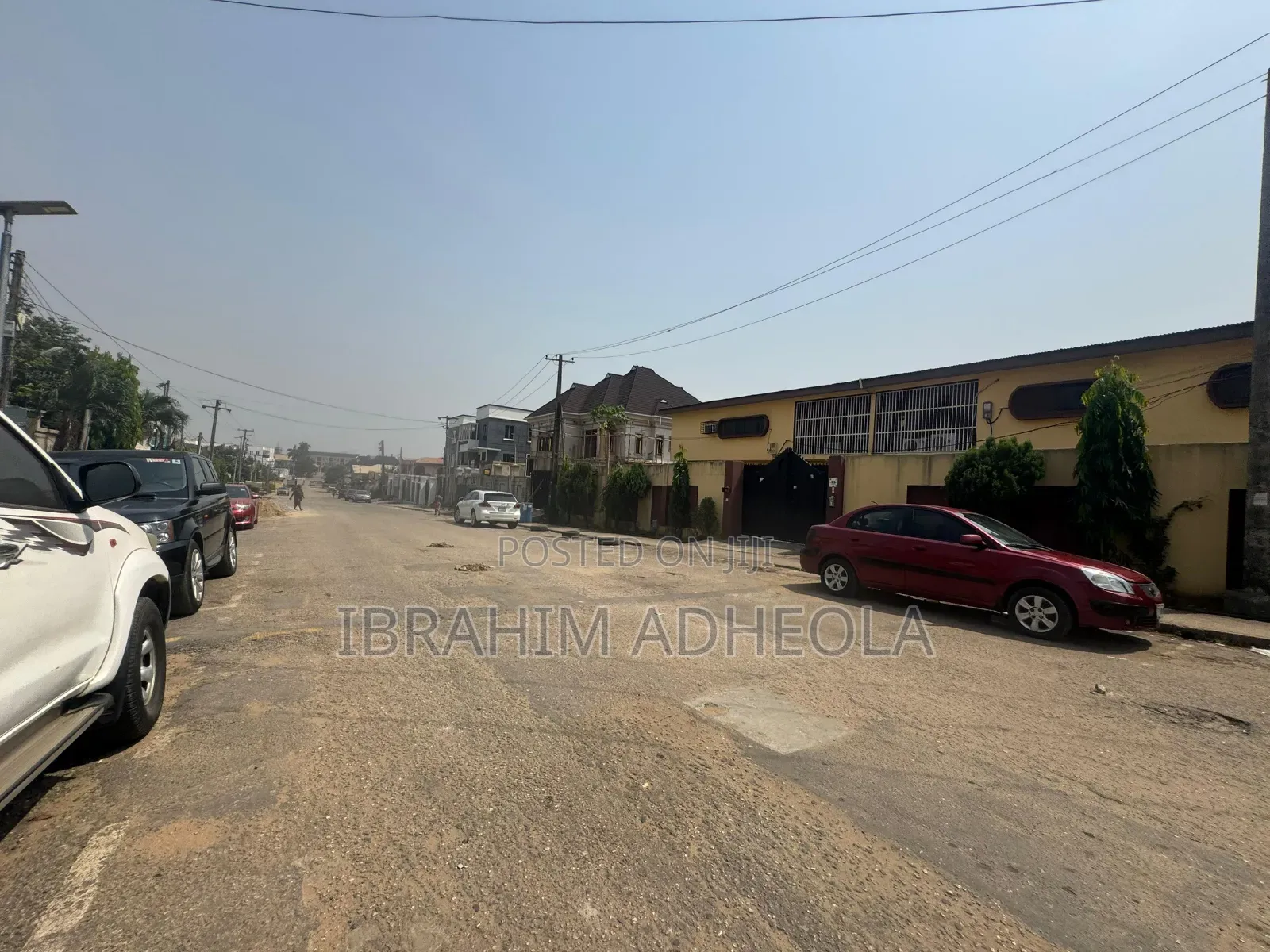 Land Measuring 1150sqm With a Demolishable Structure on It,In a Good in Omole Phase 1