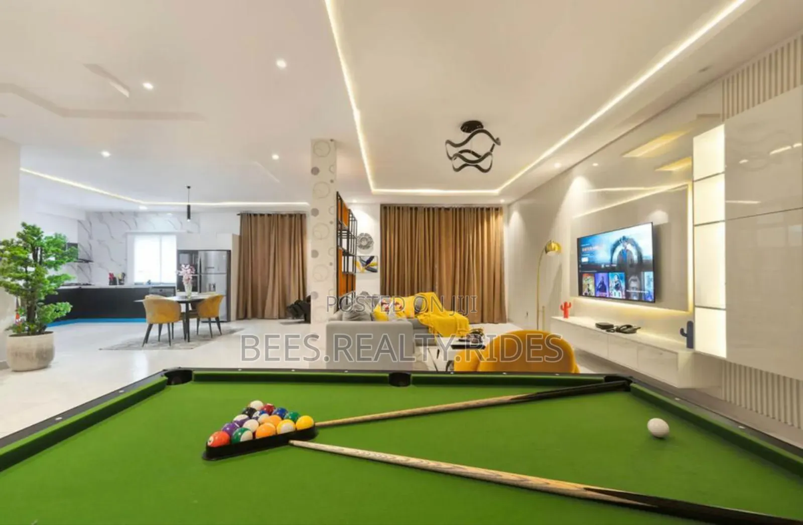 2 Bedroom Penthouse With a Rooftop Pool, Gym and a Snooker Board in Lekki Phase 1