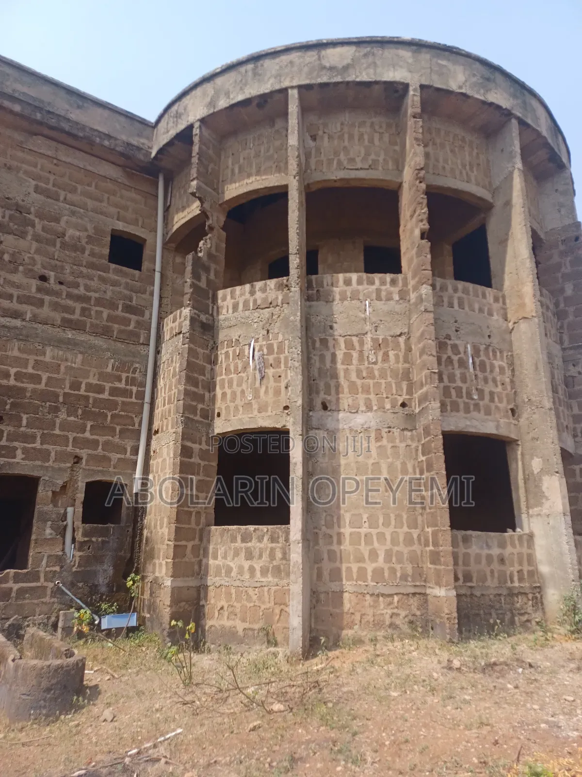 2. Acres of Land With Property on It at Obasanjo Presidential Hilltop in Abeokuta South
