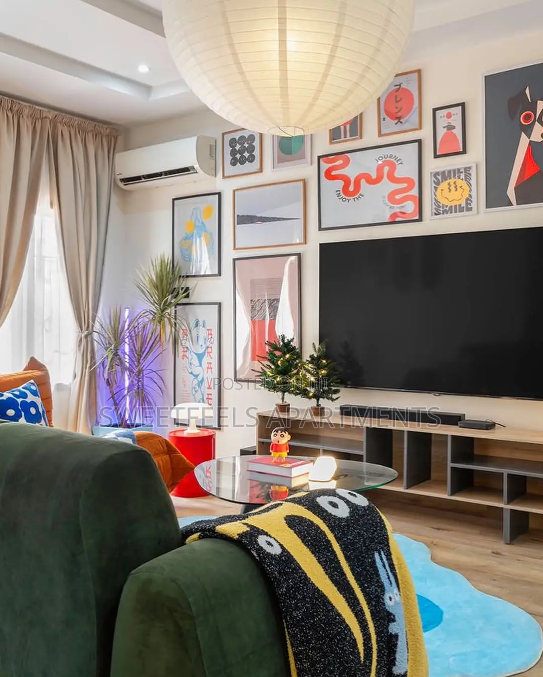 Eclectic Themed 2 Bedroom Apartment With a Unique Ambiance in Lekki Phase 1