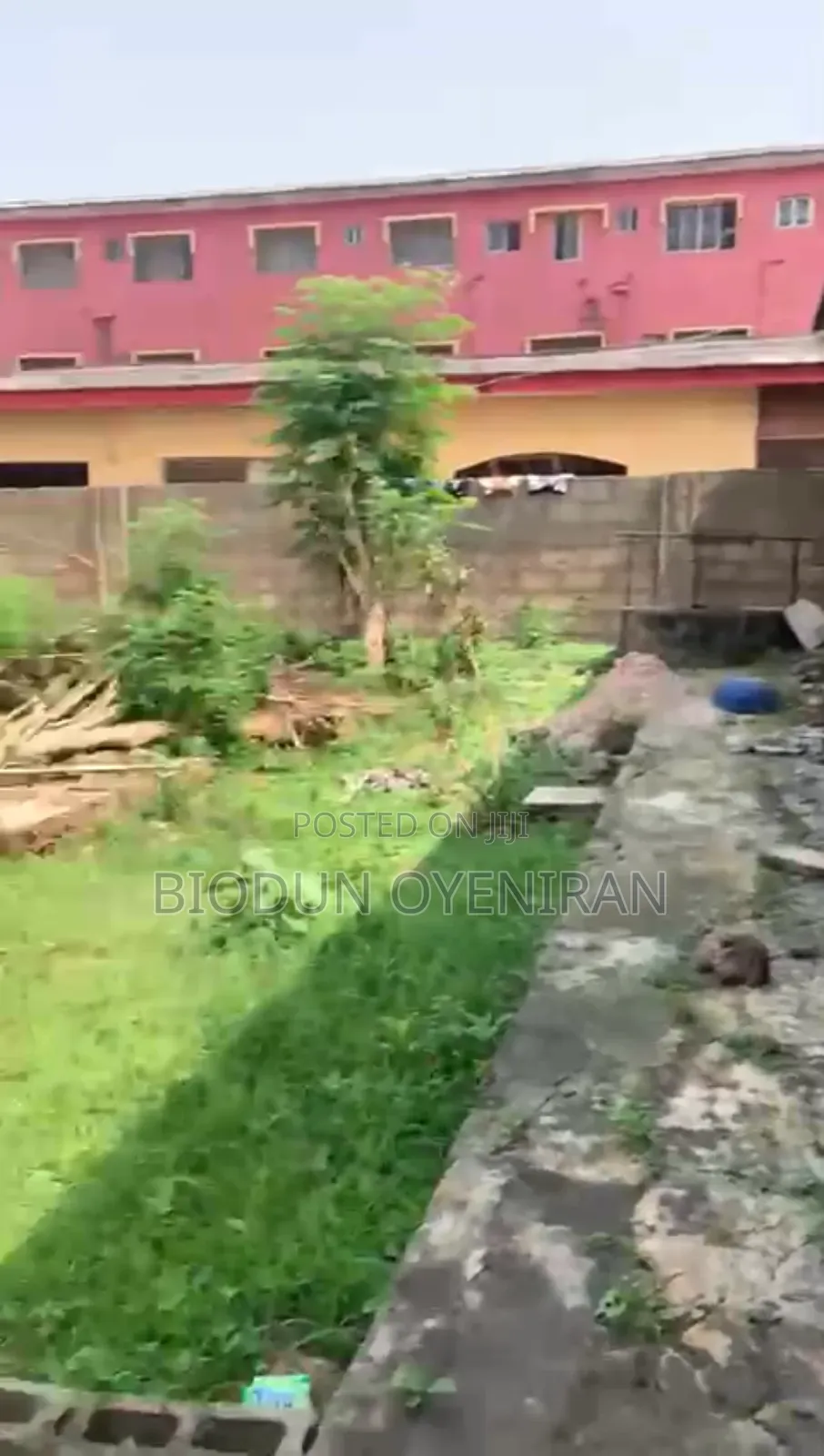 Full Plot a 3 Bedroom Flat Bungalow on It in Alimosho