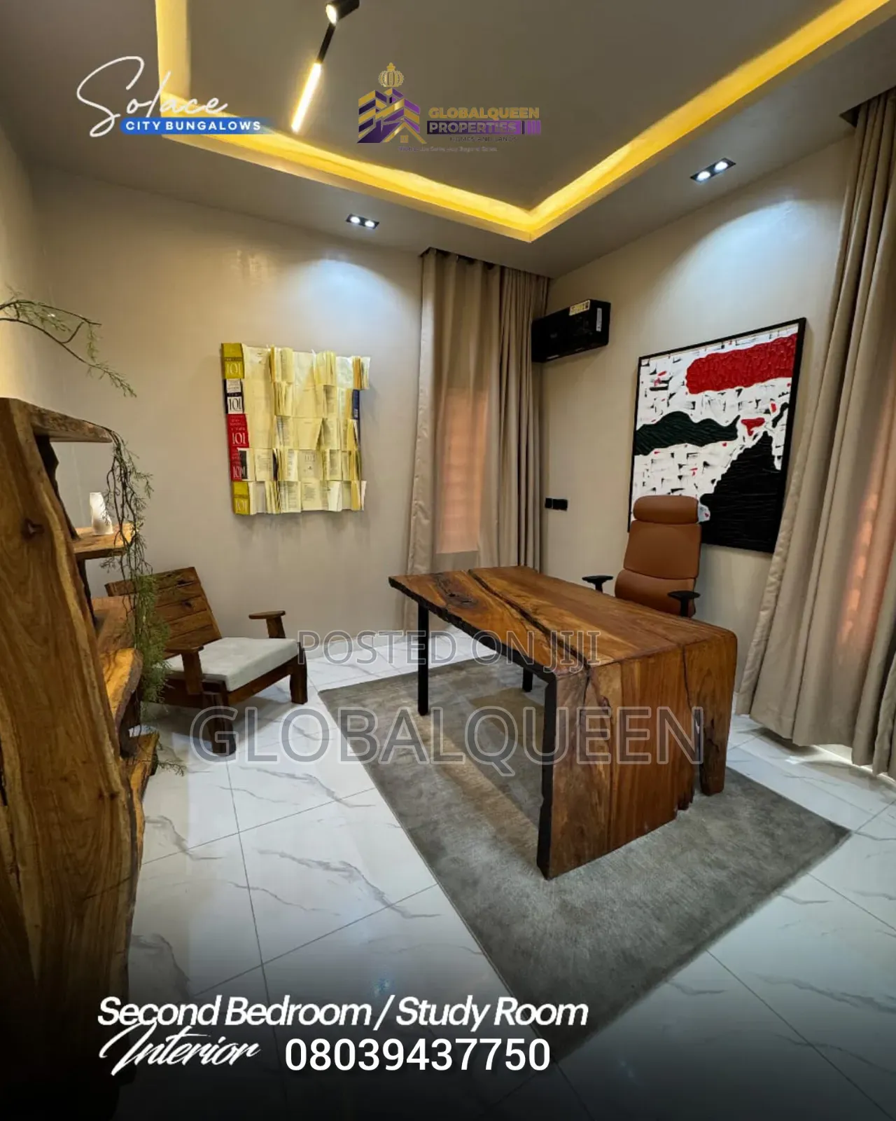 3 Bedroom Modern Fully Detached Bungalows Plus Bq for Sale in Elerangbe