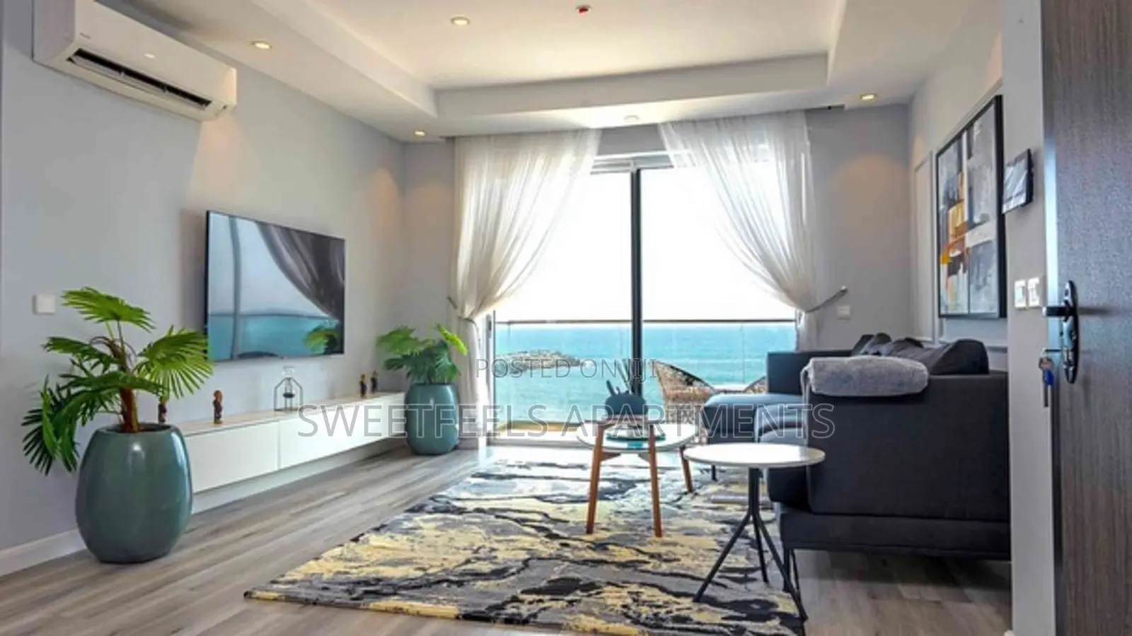 2 Bedroom Luxurious Apartment With Ocean View in Lekki Expressway