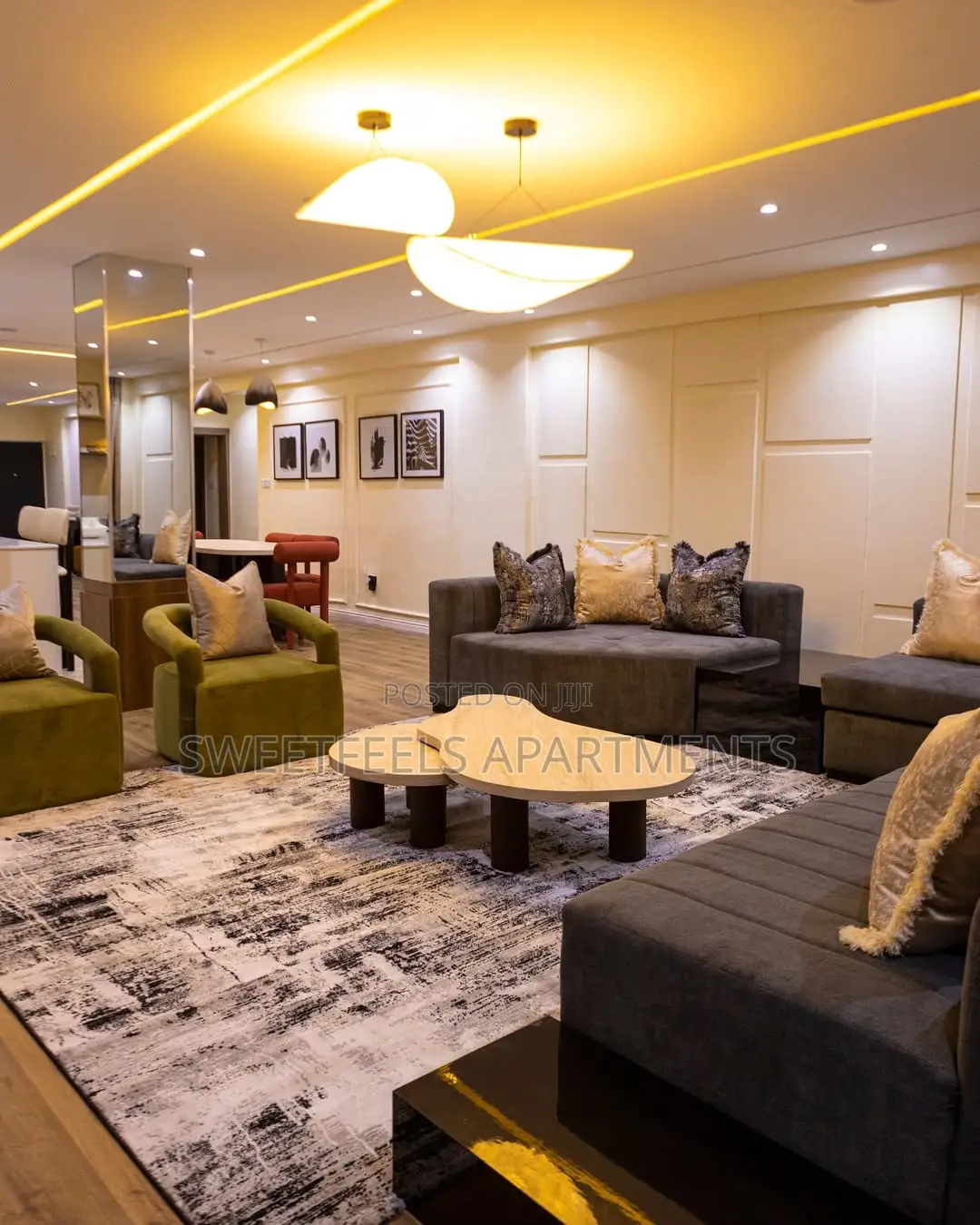 2 Bedroom Waterfront Apartment With Private Cinema in Lekki Phase 1