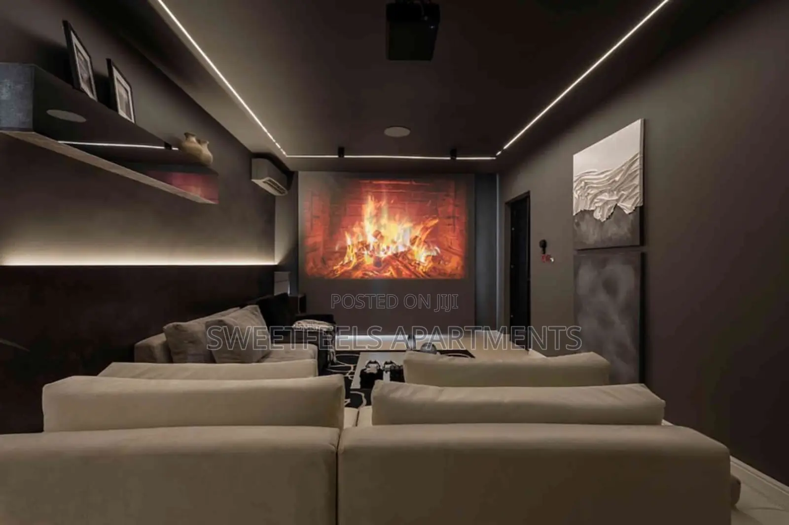 Cinematic 2bedroom Google Home in Ikate