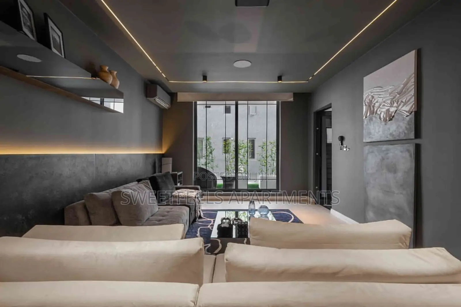 Cinematic 2bedroom Google Home in Ikate