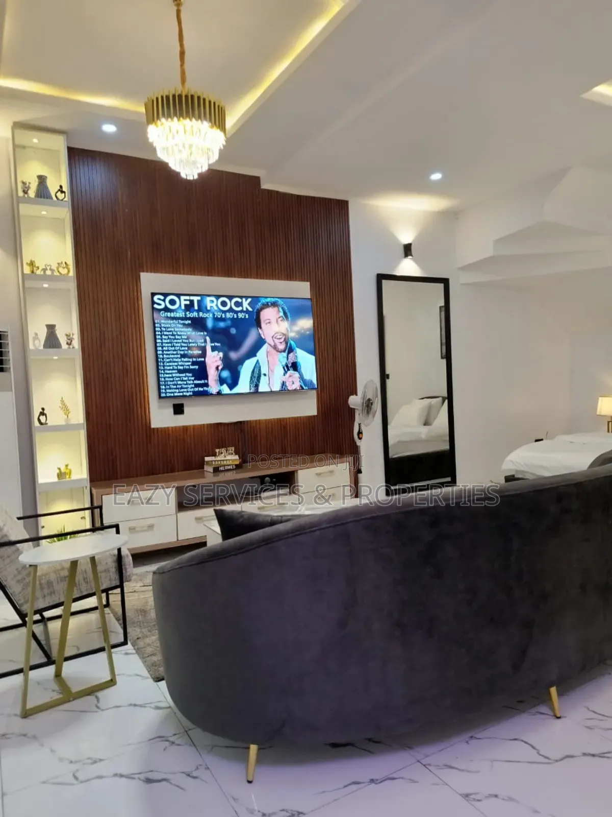 Furnished Studio Apartment in Chevy View Estate, Chevron for rent in Chevron