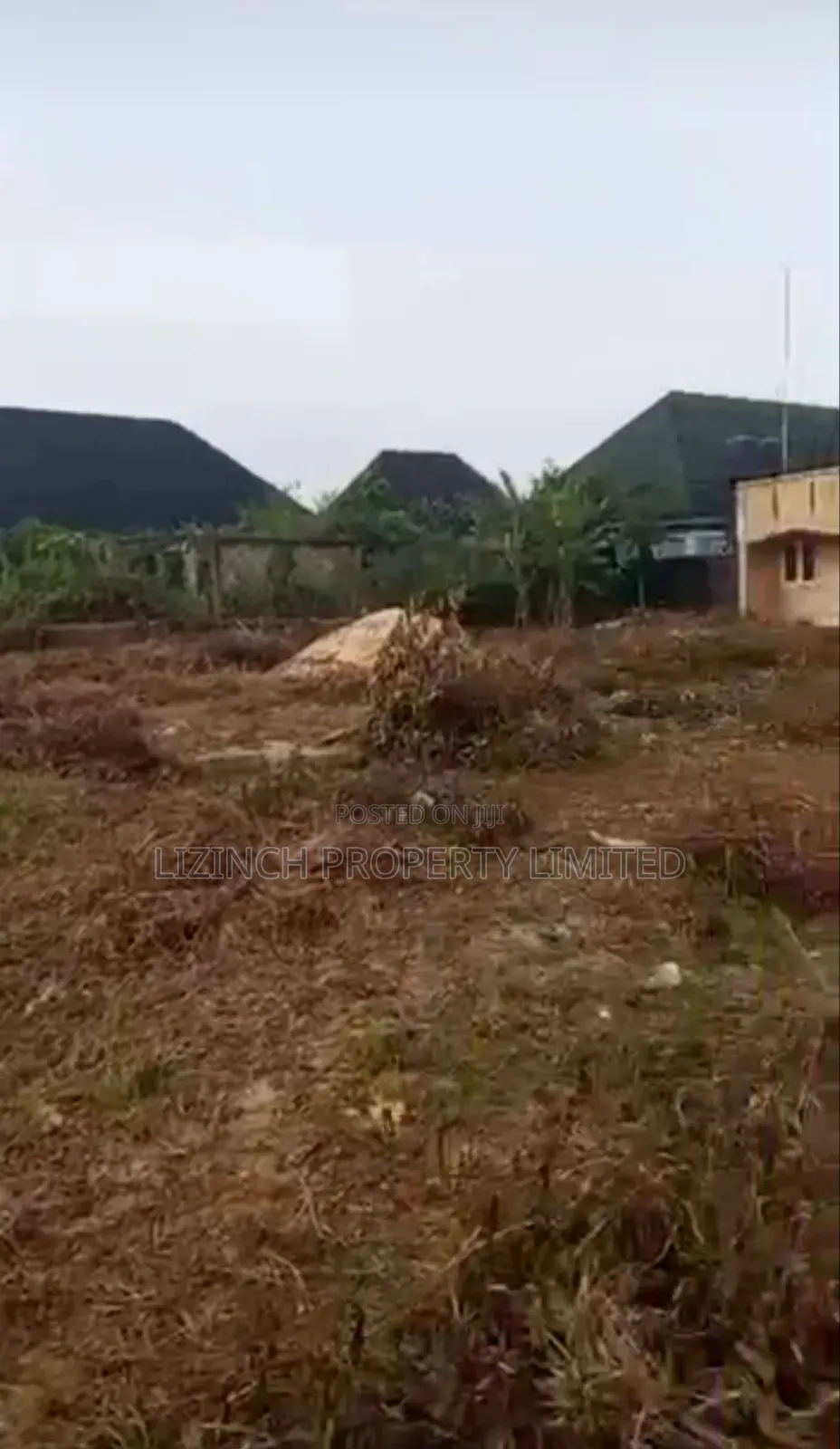 100ft by 100ft Land for Sale With 4flat at Okhoromi Airport Road in Benin City