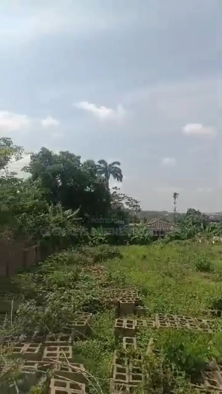 1,400sqm of Residential Land Fenced and Gated at Agodi in Agodi