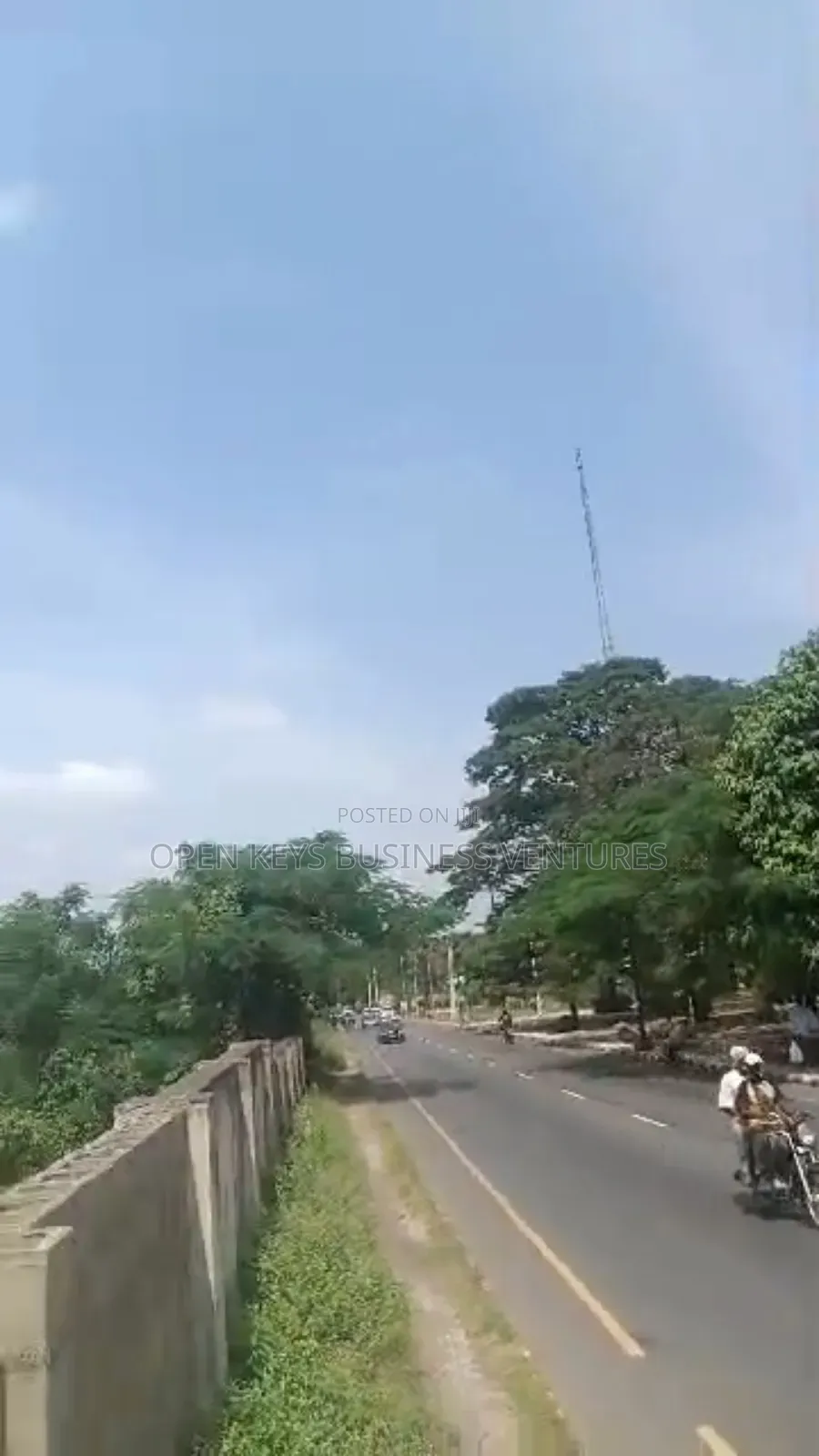 1,400sqm of Residential Land Fenced and Gated at Agodi in Agodi