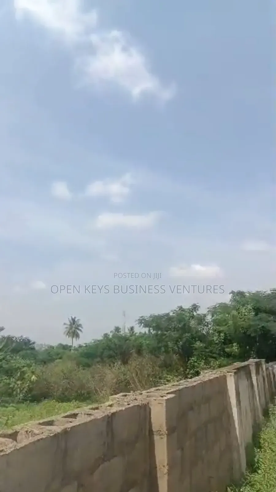 1,400sqm of Residential Land Fenced and Gated at Agodi in Agodi